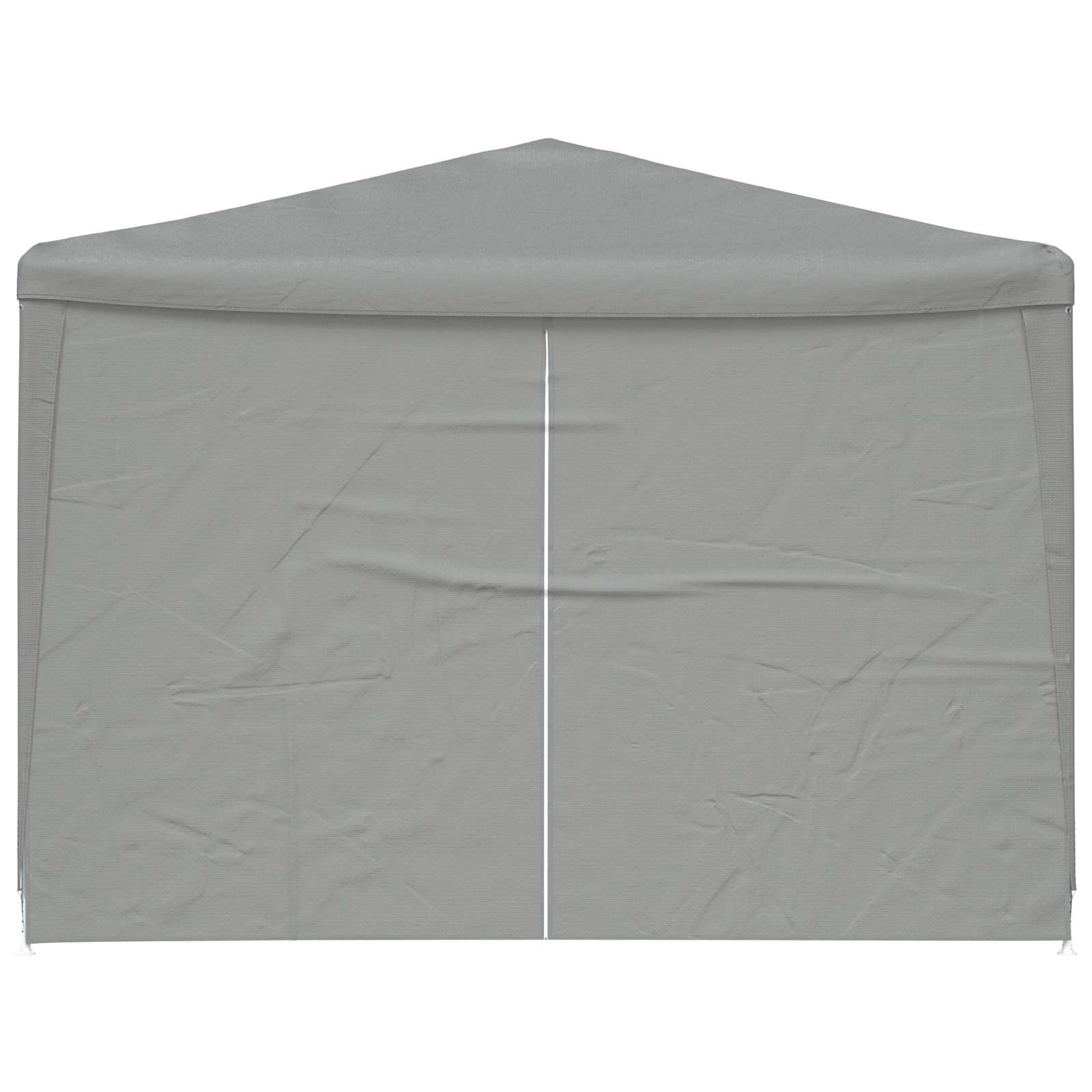 Tenda Party 1200 x 300 x 255 cm Grigio Chiaro PE e Acciaio