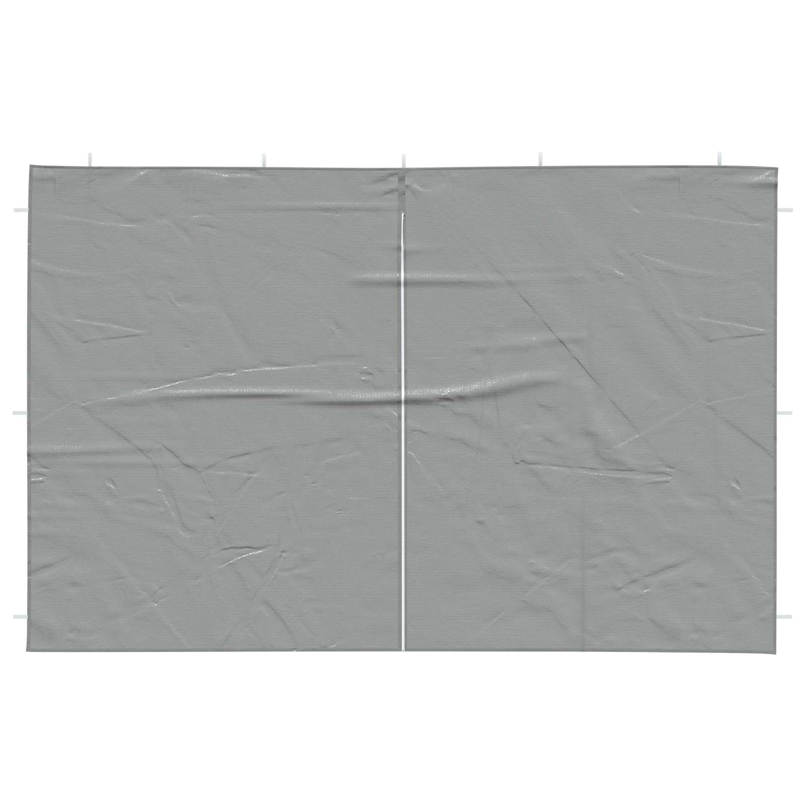 Parete per tenda da festa 2 pz 300 x 195 cm Grigio Chiaro