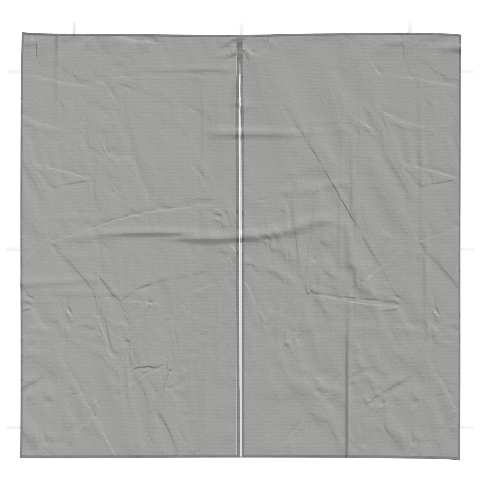 Parete per tenda da festa 2 pz 200 x 195 cm Grigio Chiaro