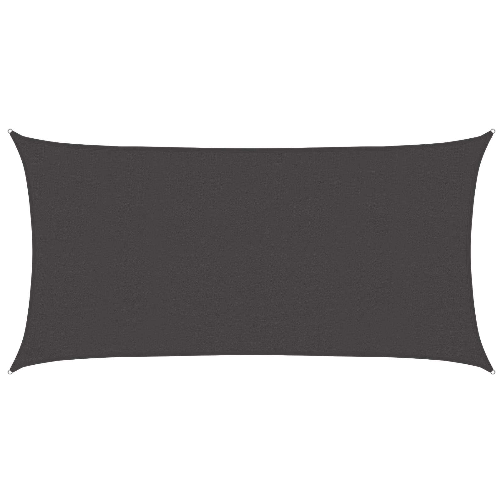 Telo Ombra 2,5 x 6 m HDPE Rettangolare Antracite