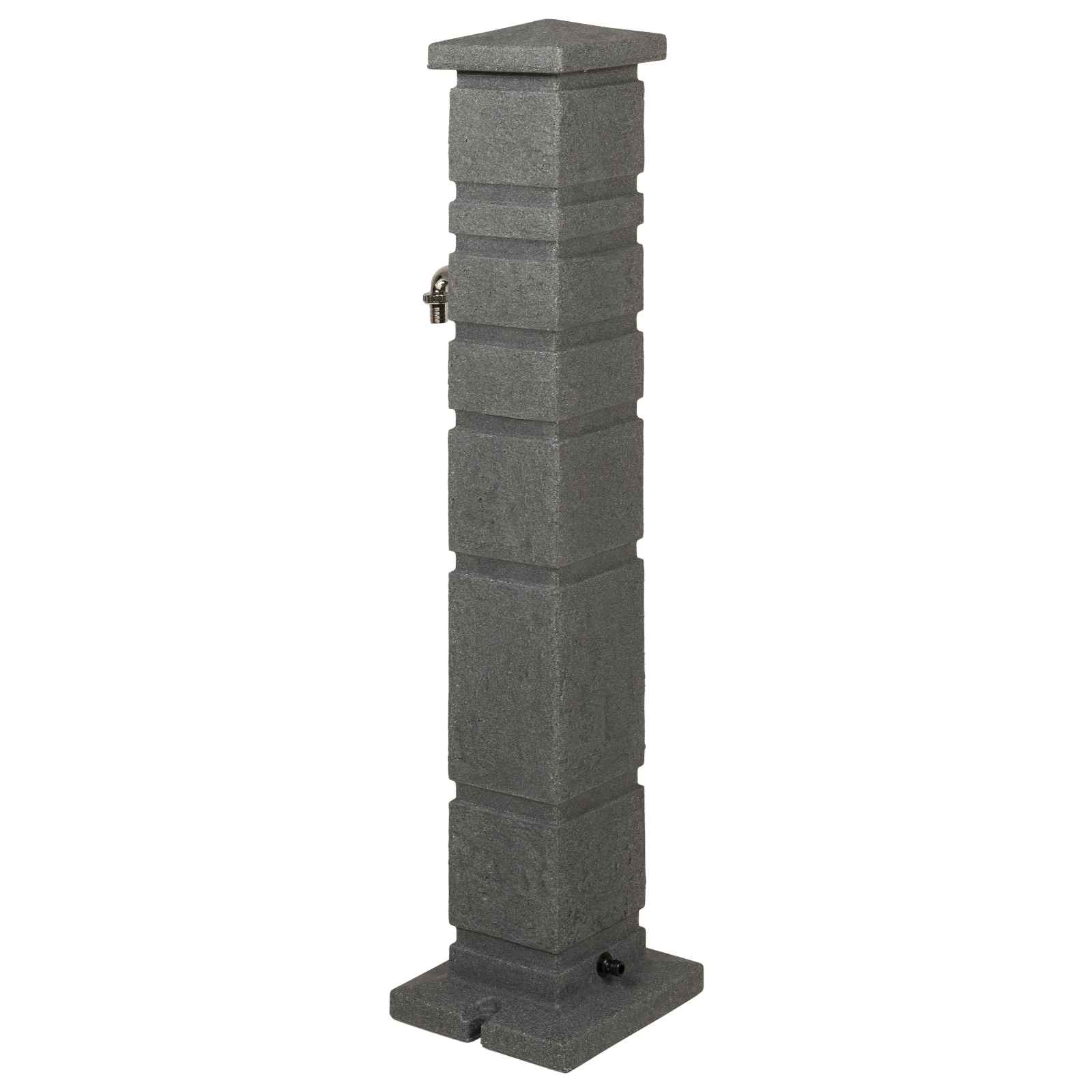 Tanker da giardino Antracite 26 x 26 x 101 cm PE