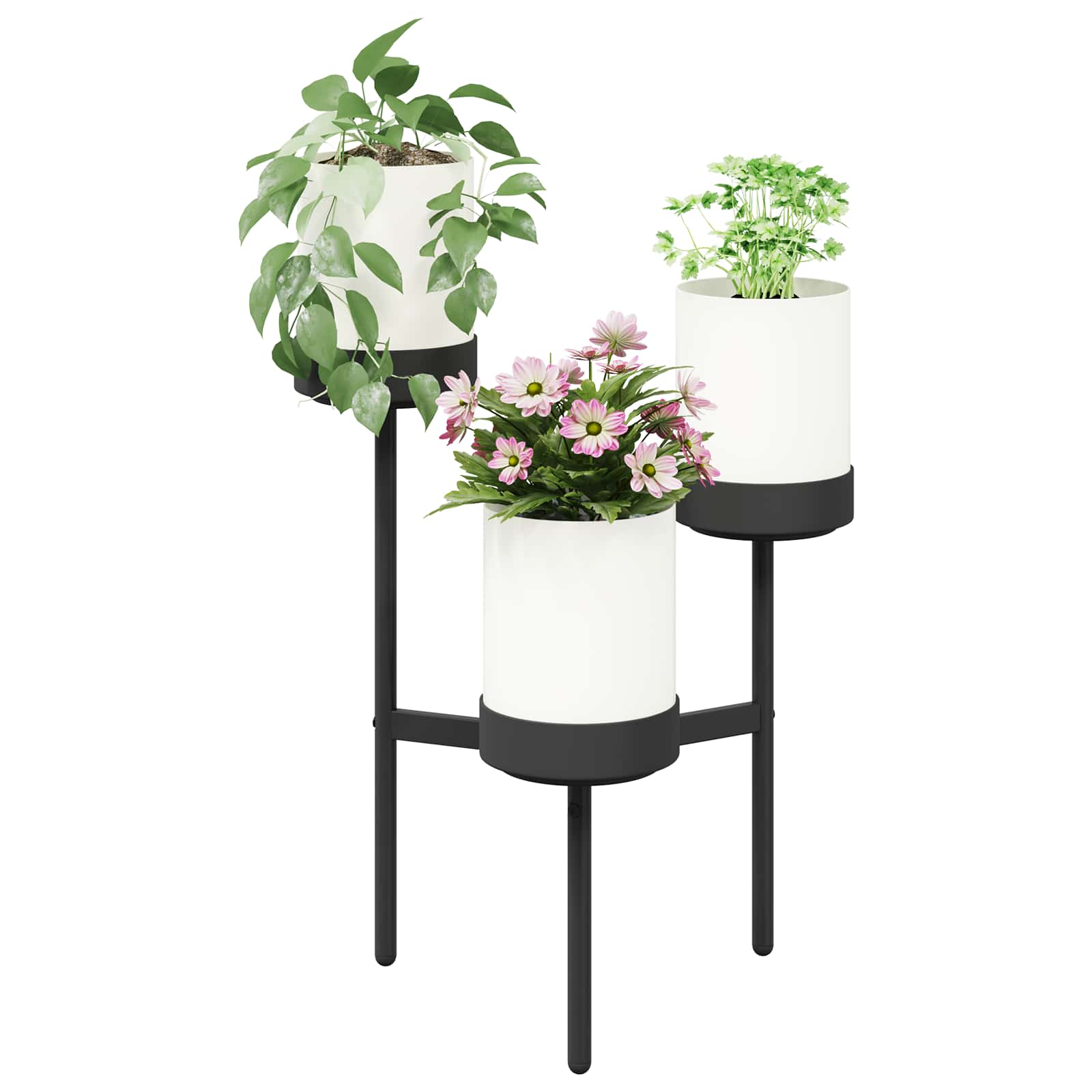 Supporto per Fiori Bianco 54 x 49 x 81 cm