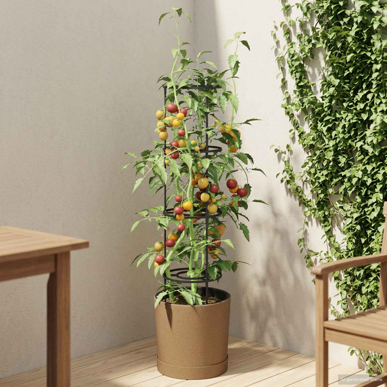 Coltivatore di pomodori Naturo ECO Ø 29 x 106 cm WPC