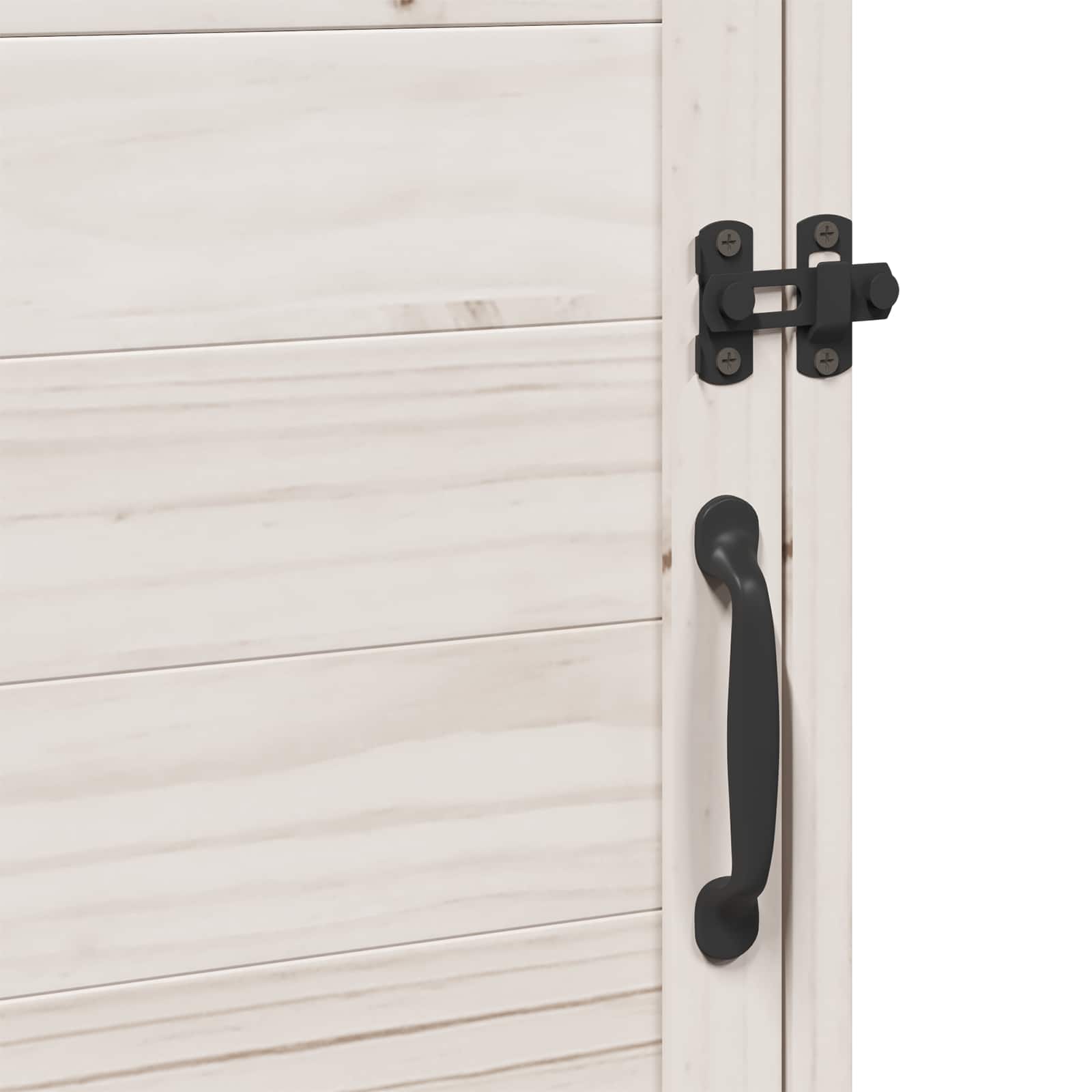 Capanno da Giardino con tetto Bianco 59 x 56 x 113,5 cm