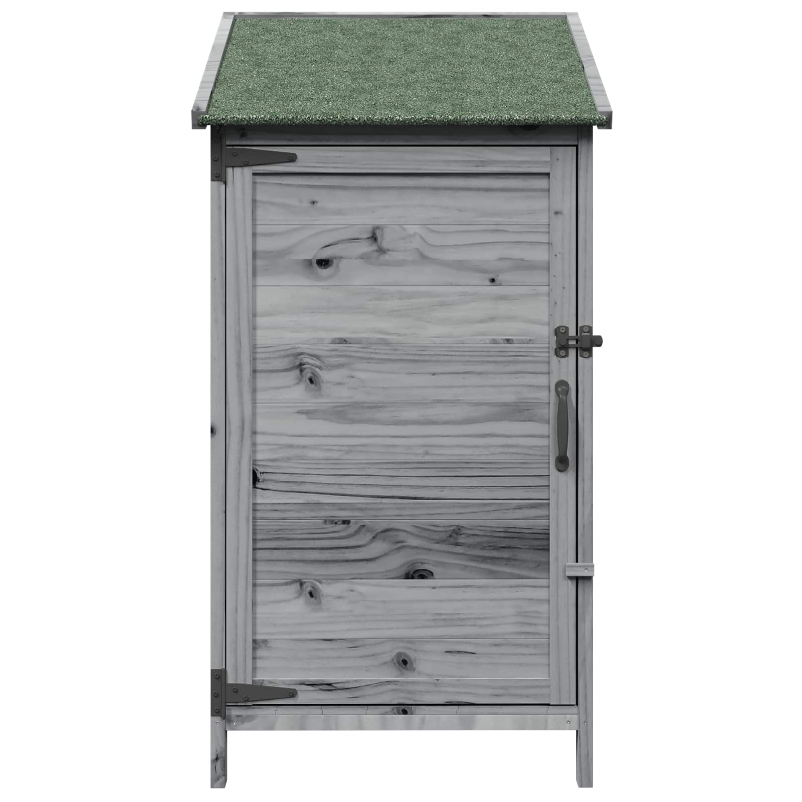 Capanno da Giardino con tetto Grigio 59 x 56 x 113,5 cm