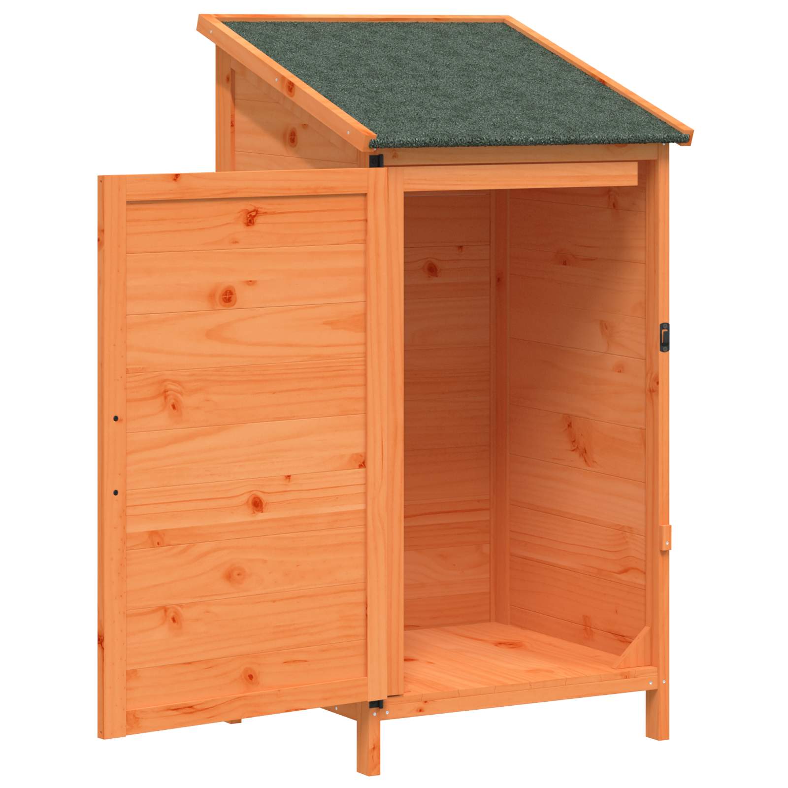 Capanno da Giardino con tetto Marrone 59 x 56 x 113,5 cm