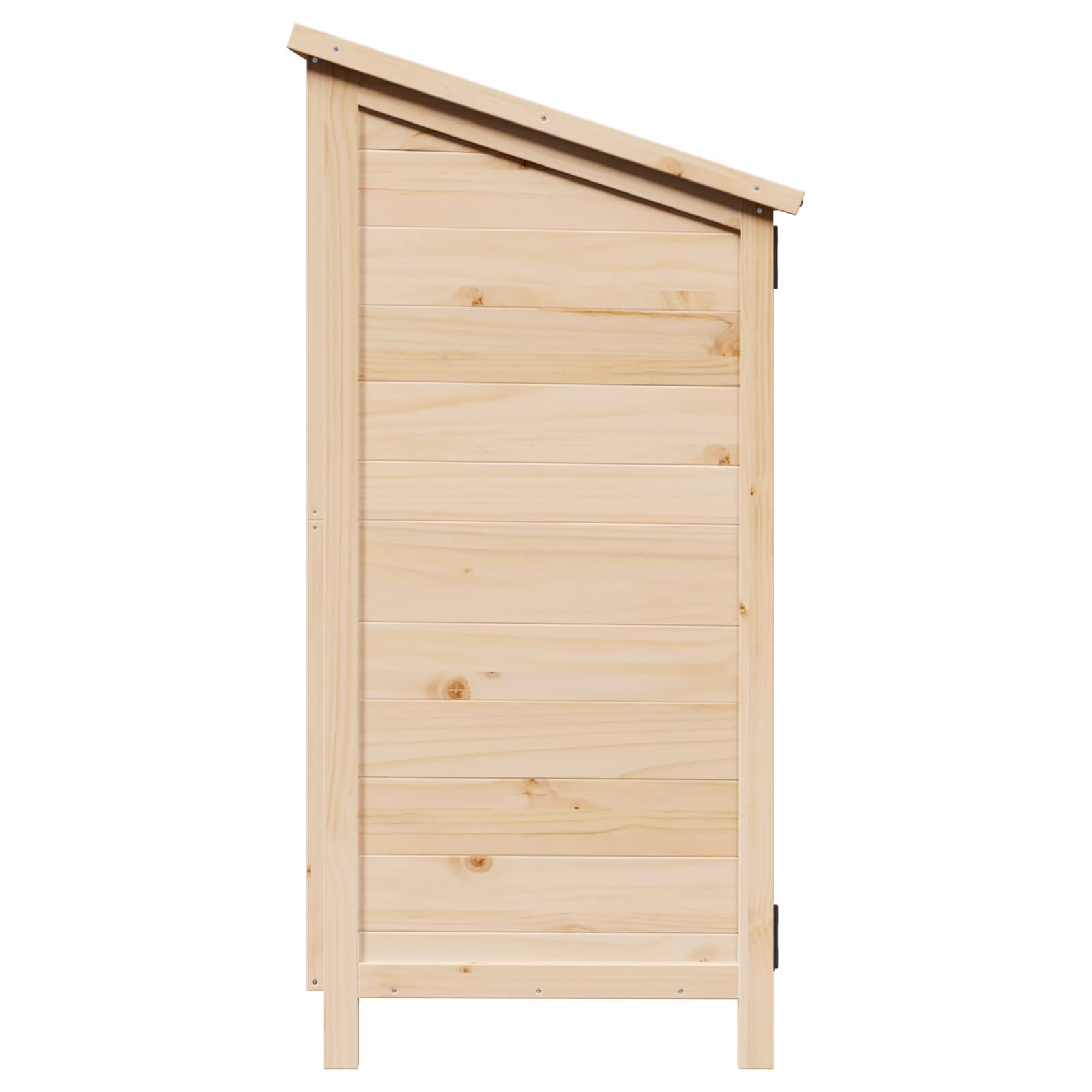 Capanno da Giardino con tetto Naturale 106,5 x 56 x 113,5 cm