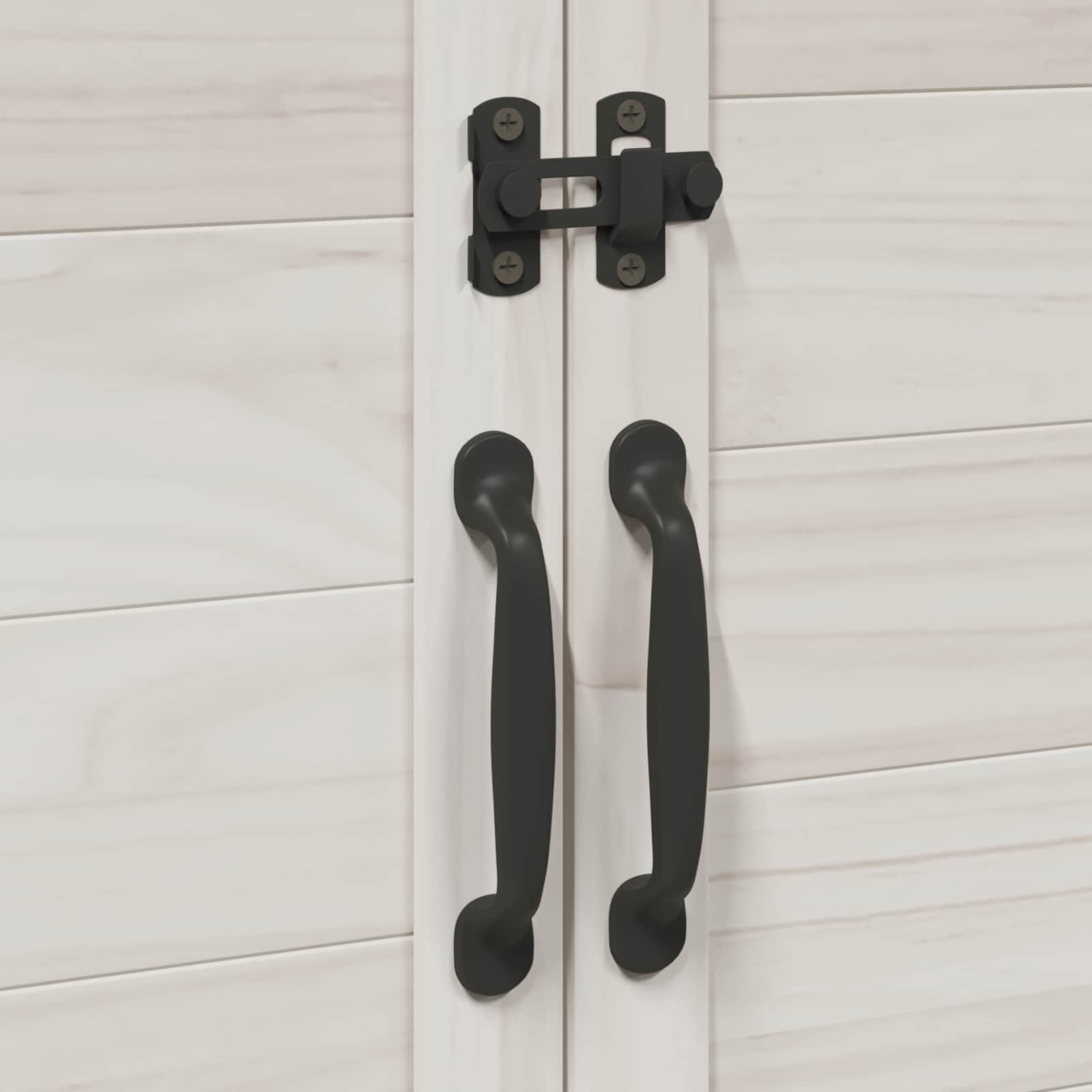 Capanno da Giardino con tetto Bianco 106,5 x 56 x 113,5 cm