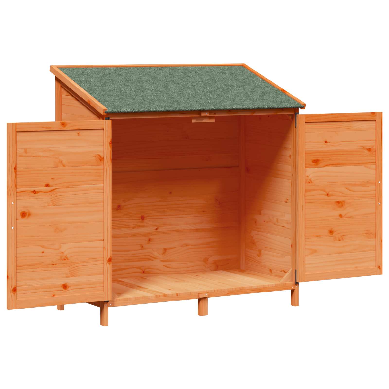 Capanno da Giardino con tetto Marrone 106,5 x 56 x 113,5 cm