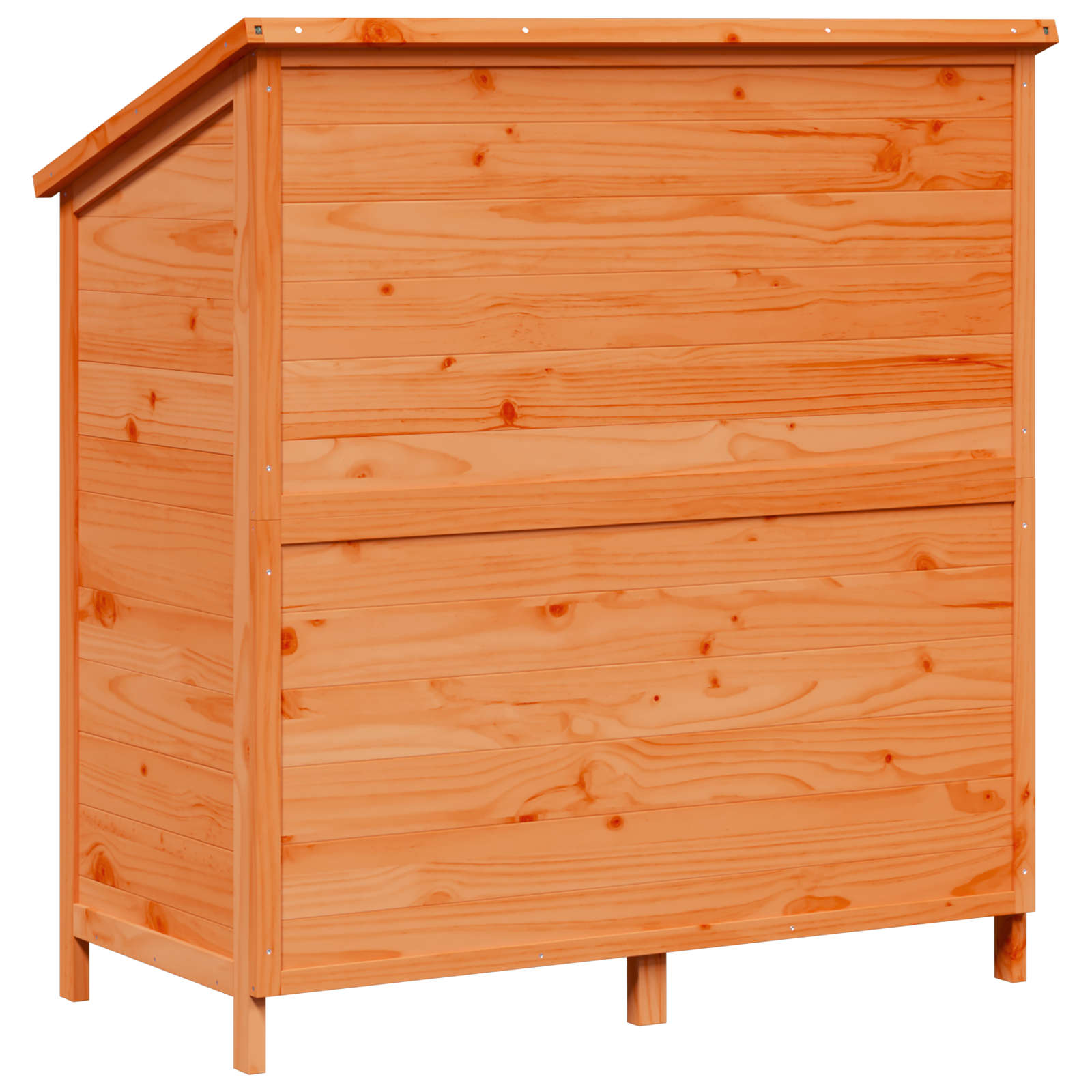 Capanno da Giardino con tetto Marrone 106,5 x 56 x 113,5 cm