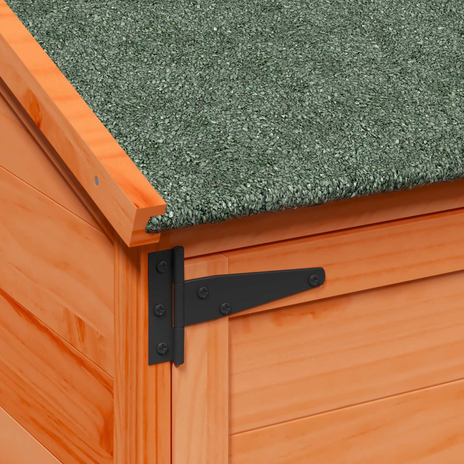 Capanno da Giardino con tetto Marrone 106,5 x 56 x 113,5 cm