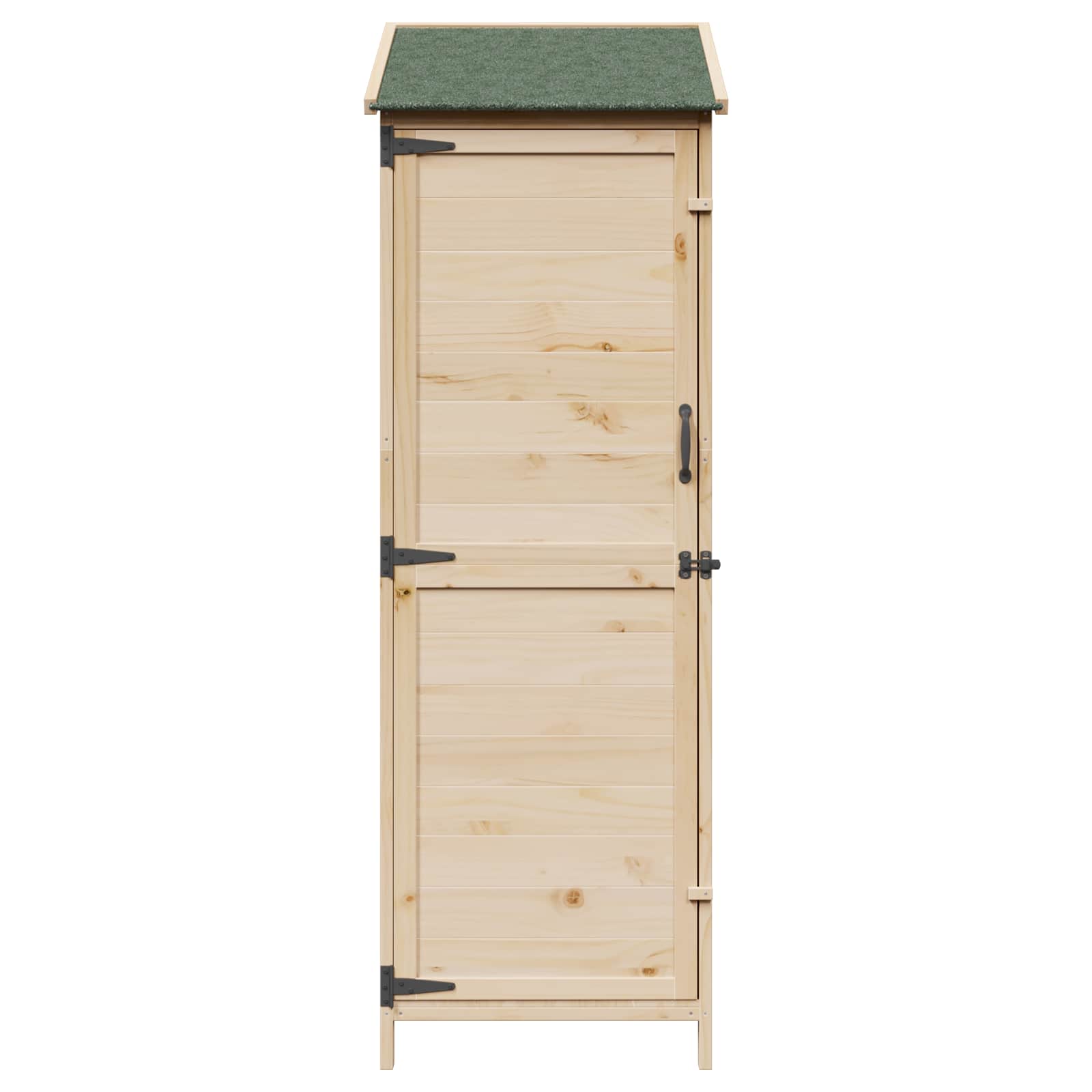 Capanno da Giardino con tetto Naturale 59,5 x 56 x 176,5 cm