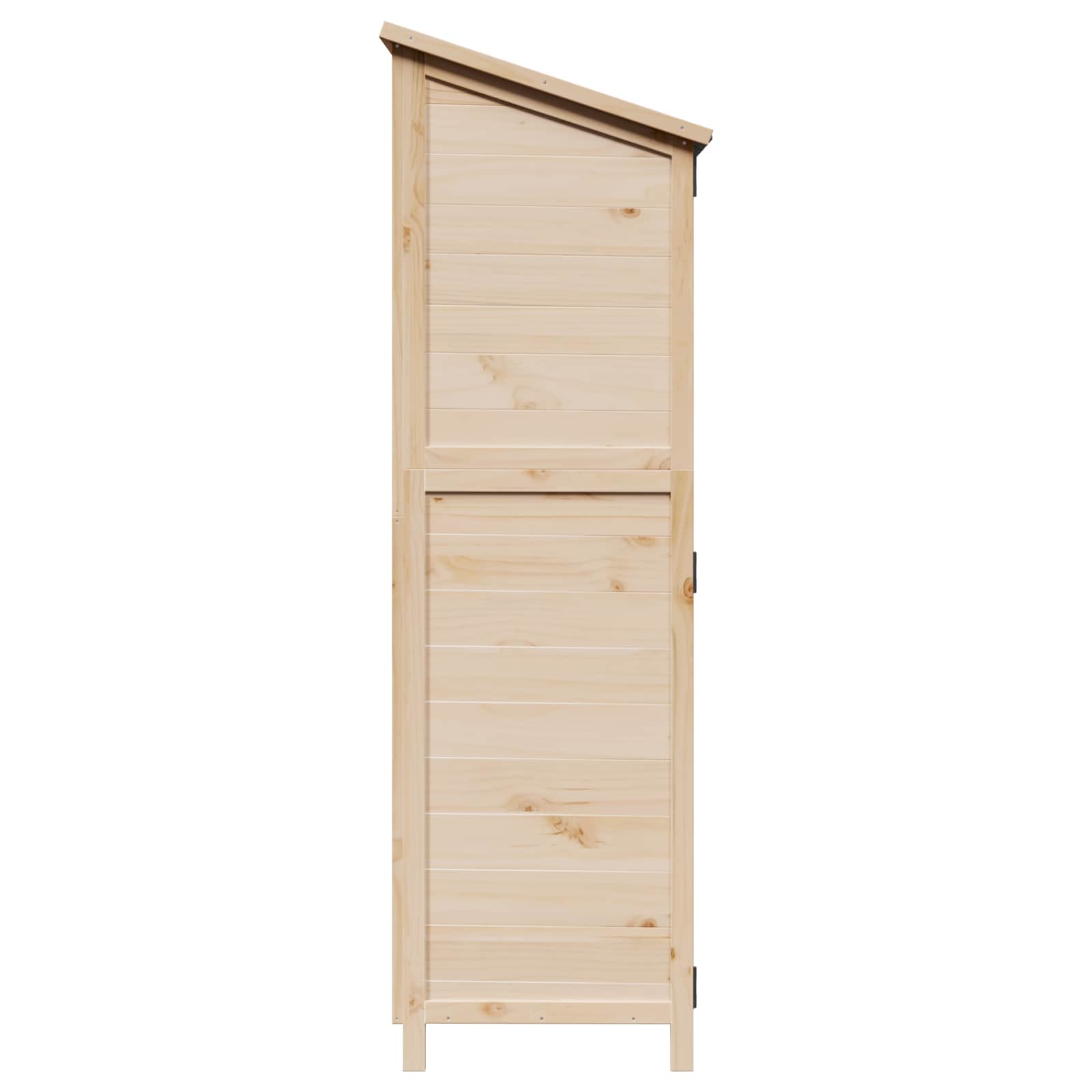 Capanno da Giardino con tetto Naturale 59,5 x 56 x 176,5 cm