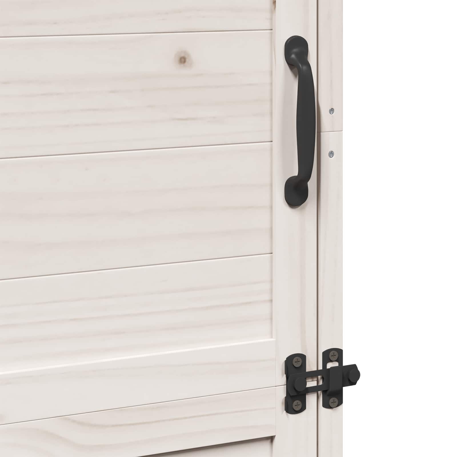 Capanno da Giardino con tetto Bianco 59,5 x 56 x 176,5 cm