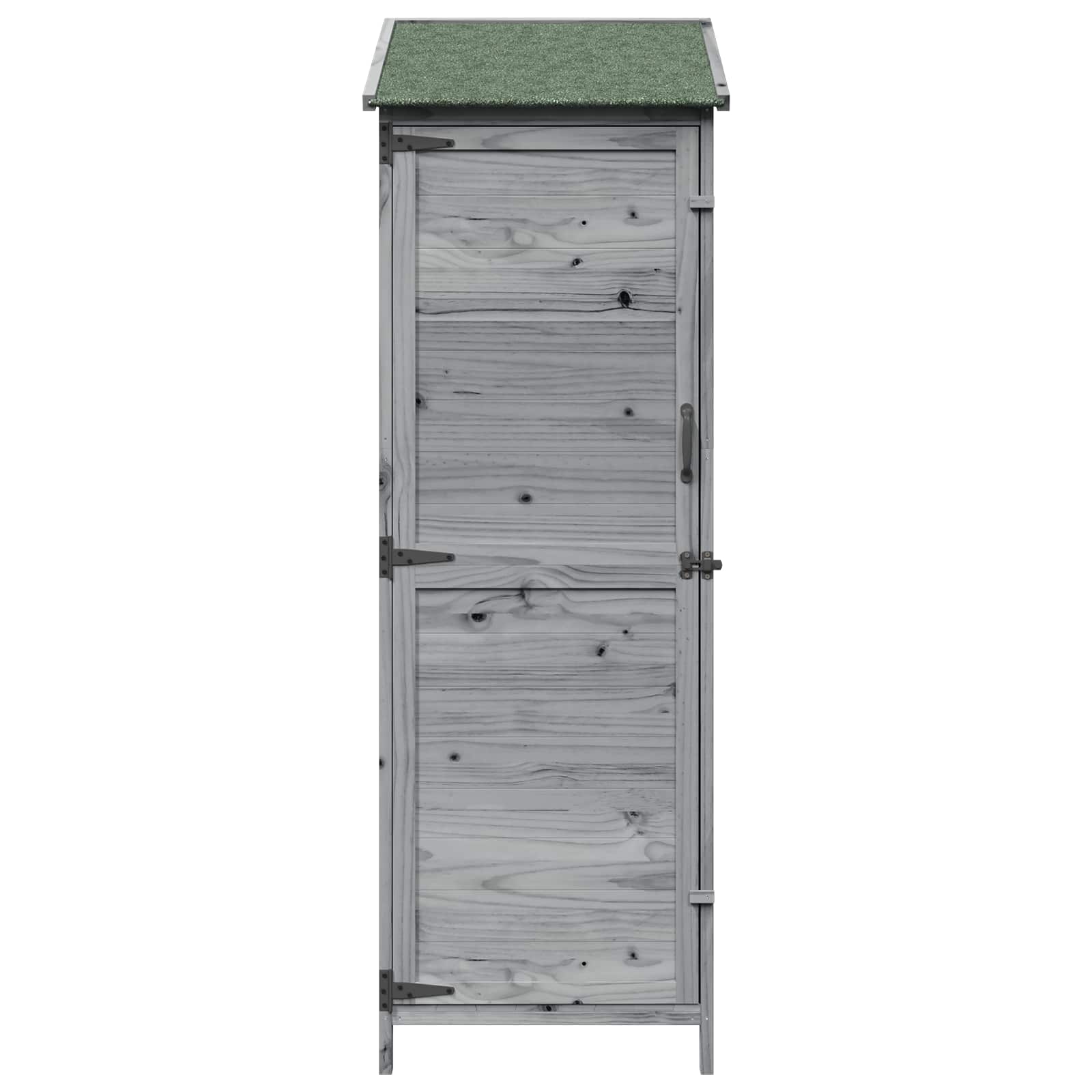 Capanno da Giardino con tetto Grigio 59,5 x 56 x 176,5 cm