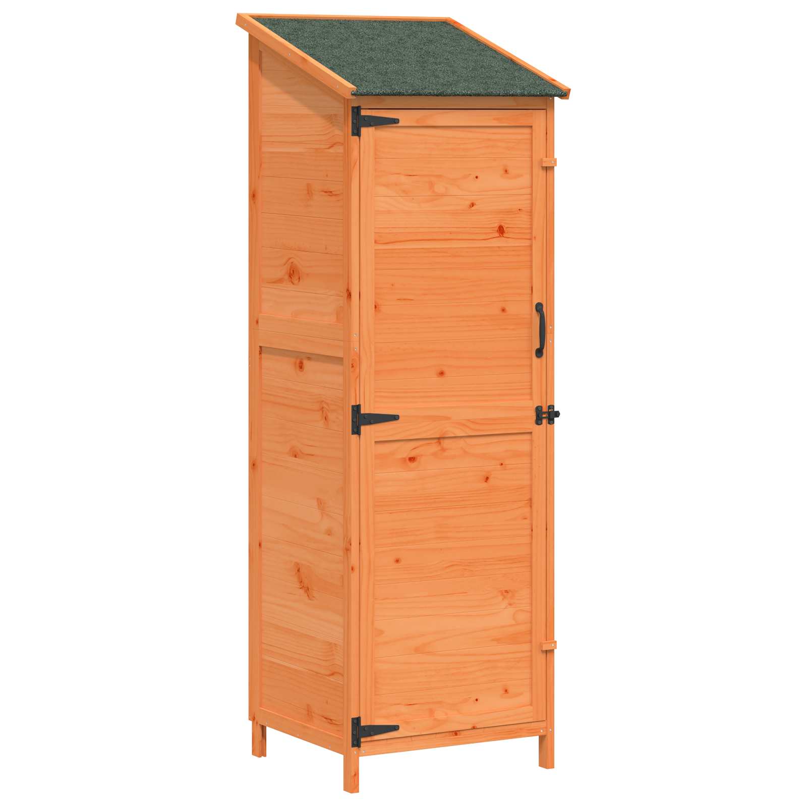 Capanno da Giardino con tetto Marrone 59,5 x 56 x 176,5 cm
