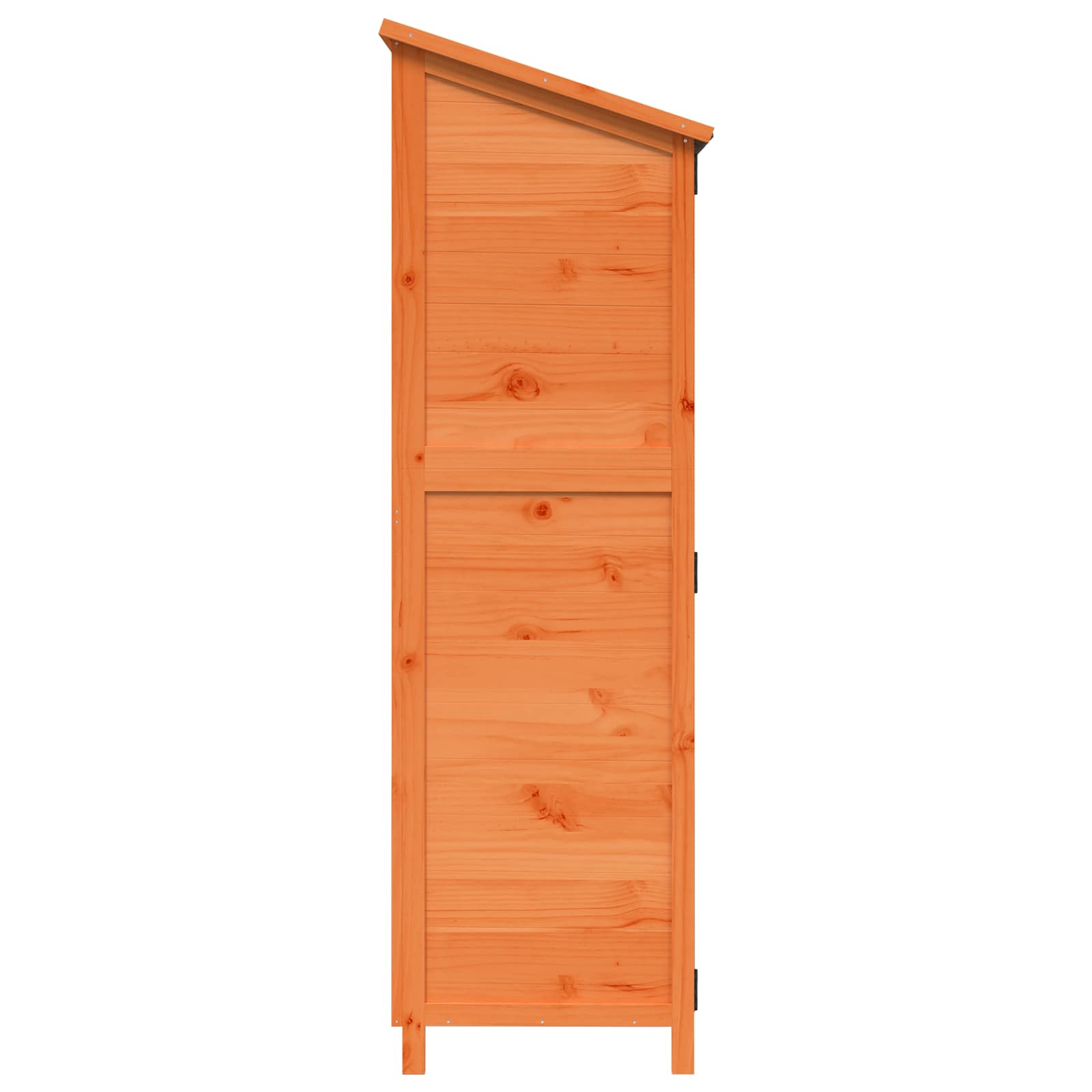 Capanno da Giardino con tetto Marrone 59,5 x 56 x 176,5 cm