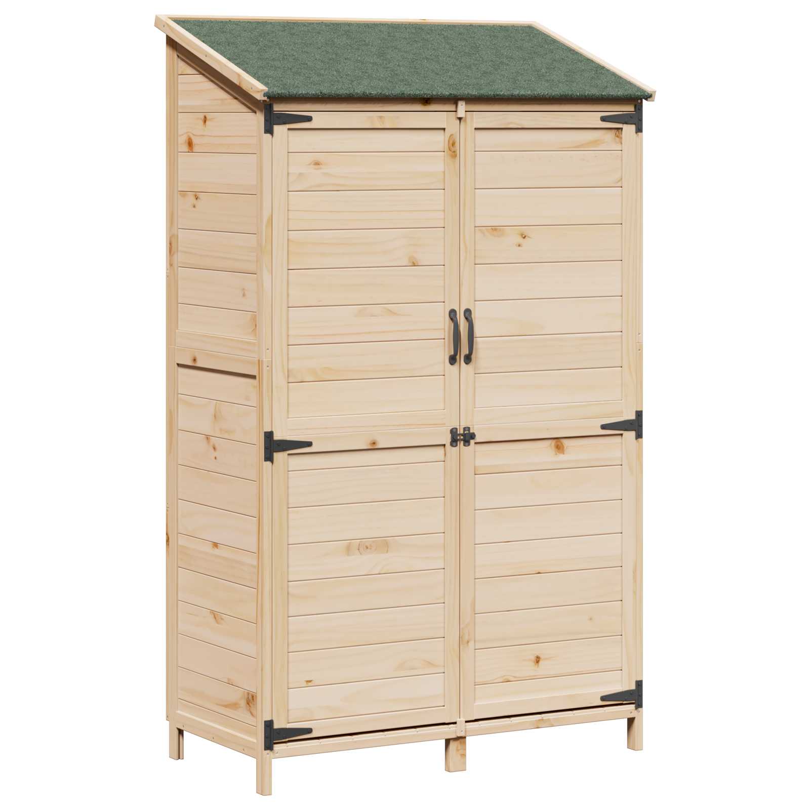 Capanno da Giardino con tetto Naturale 106,5 x 56 x 176 cm
