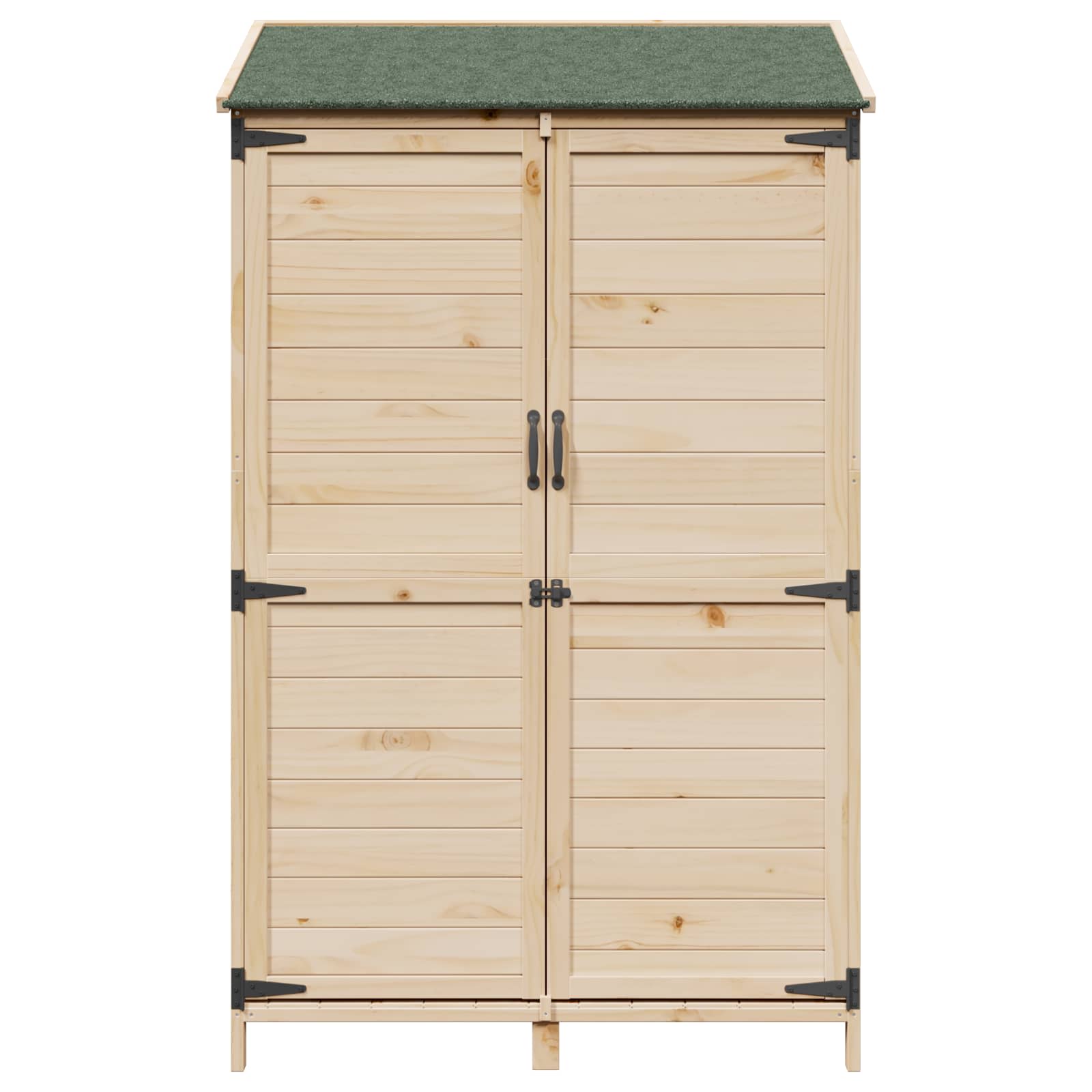 Capanno da Giardino con tetto Naturale 106,5 x 56 x 176 cm
