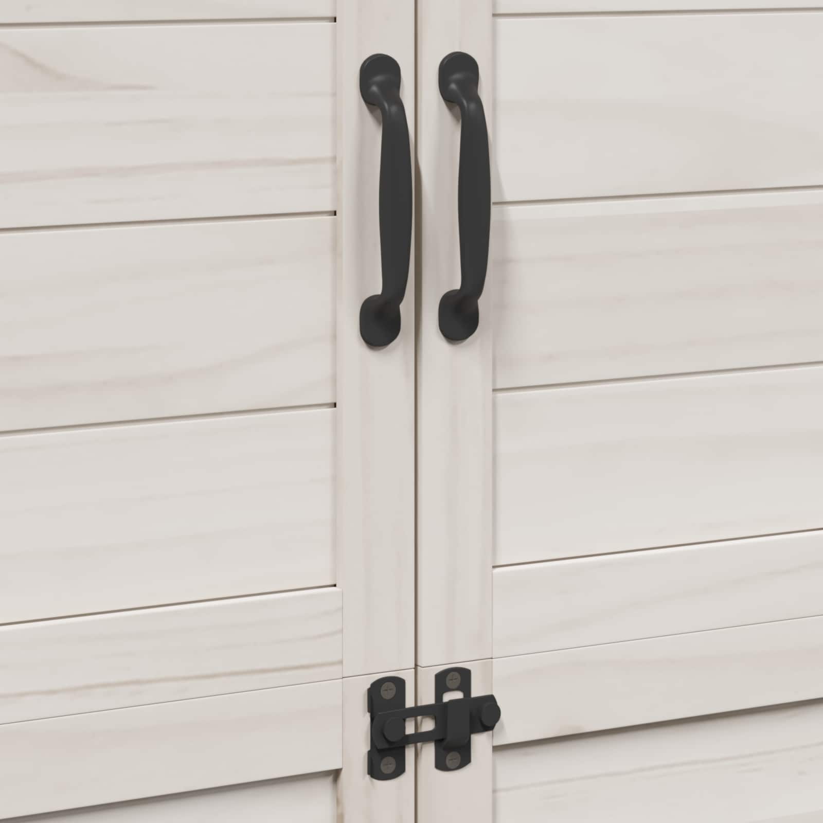 Capanno da Giardino con tetto Bianco 106,5 x 56 x 176 cm