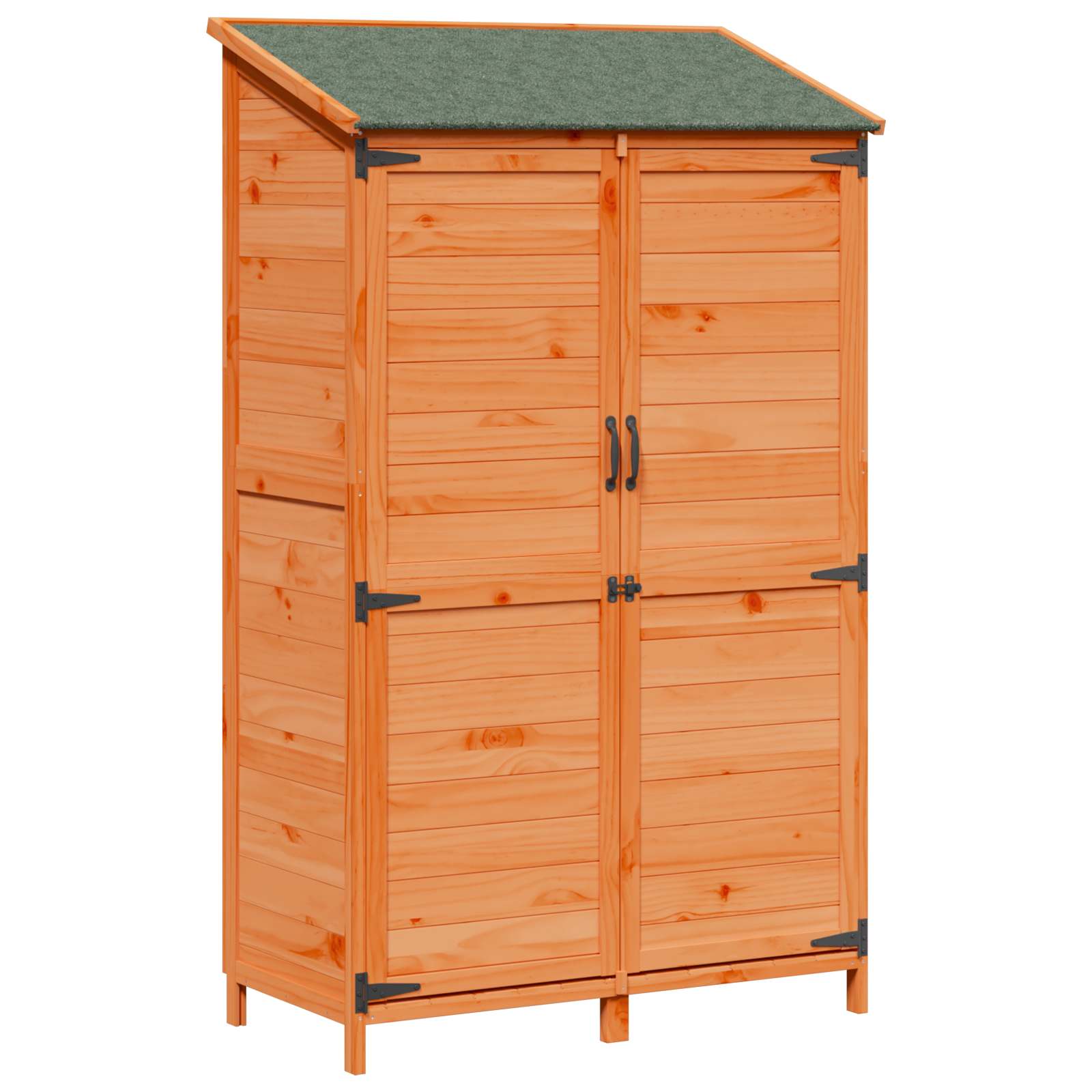 Capanno da Giardino con tetto Marrone 106,5 x 56 x 176 cm