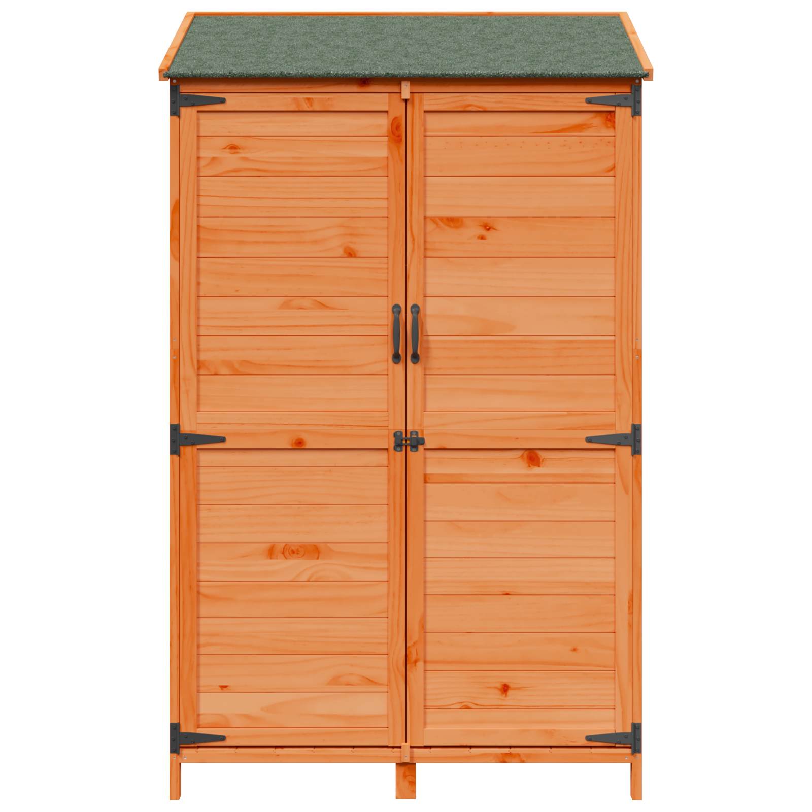 Capanno da Giardino con tetto Marrone 106,5 x 56 x 176 cm
