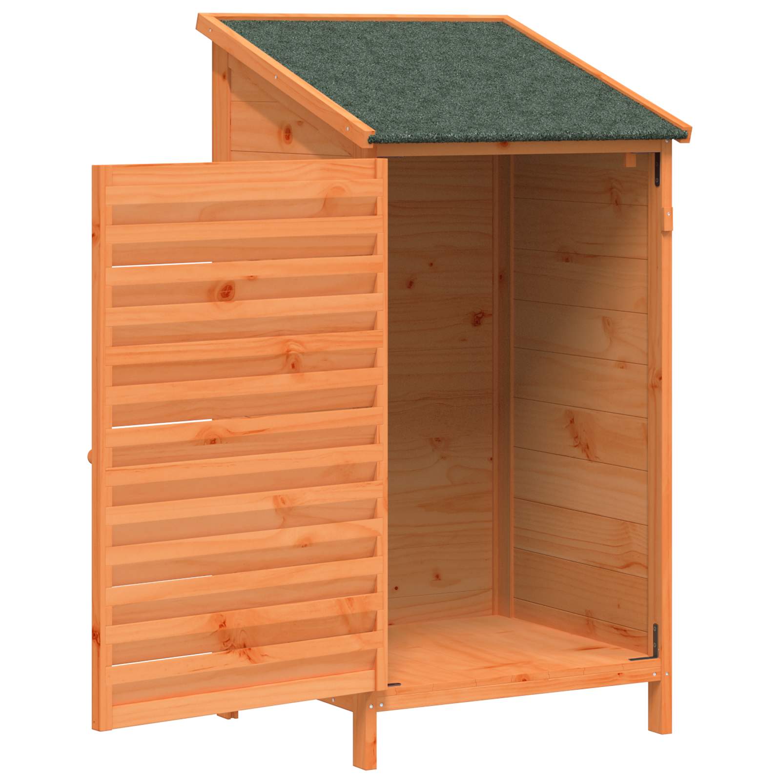 Capanno da Giardino con tetto Marrone 59 x 56 x 113,5 cm