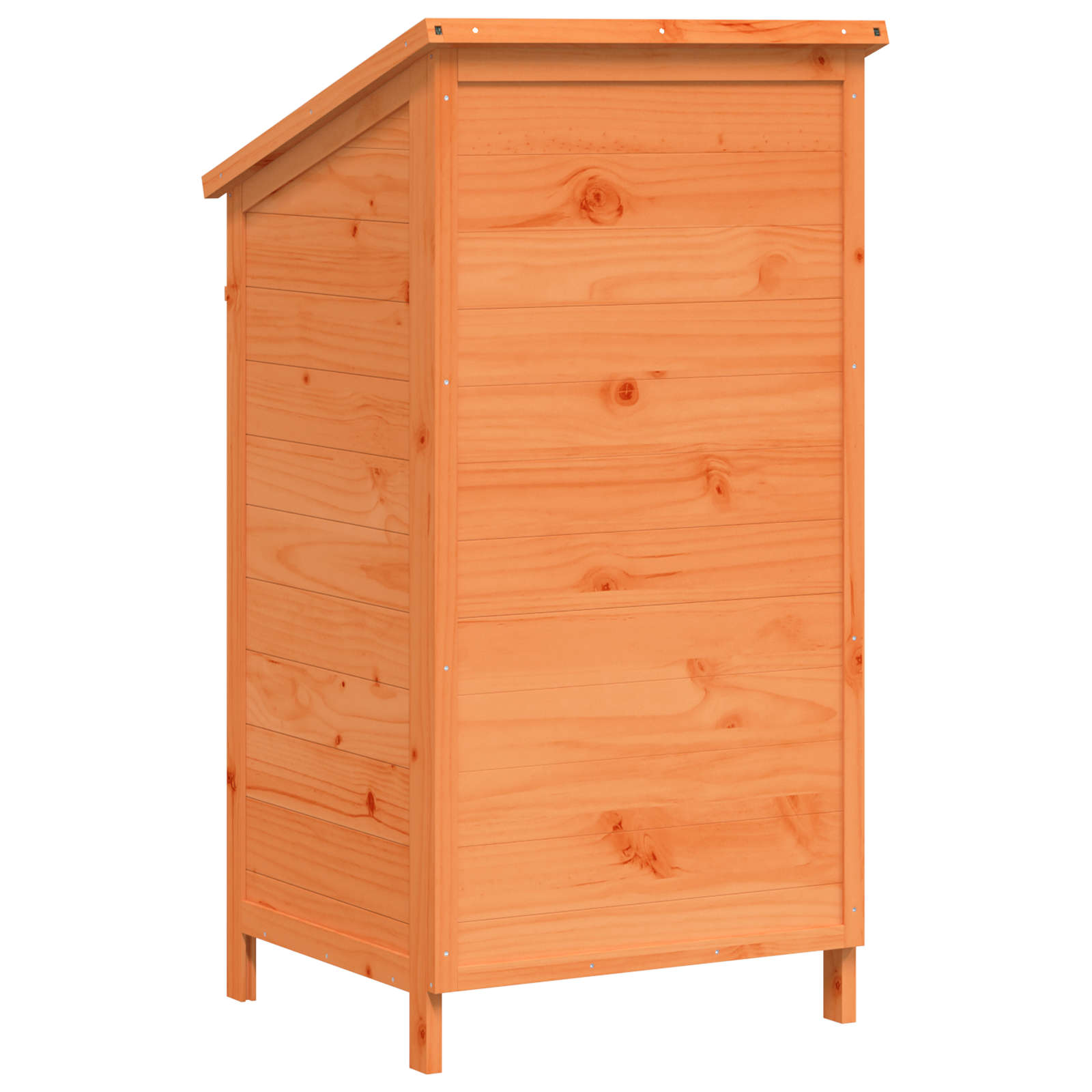 Capanno da Giardino con tetto Marrone 59 x 56 x 113,5 cm