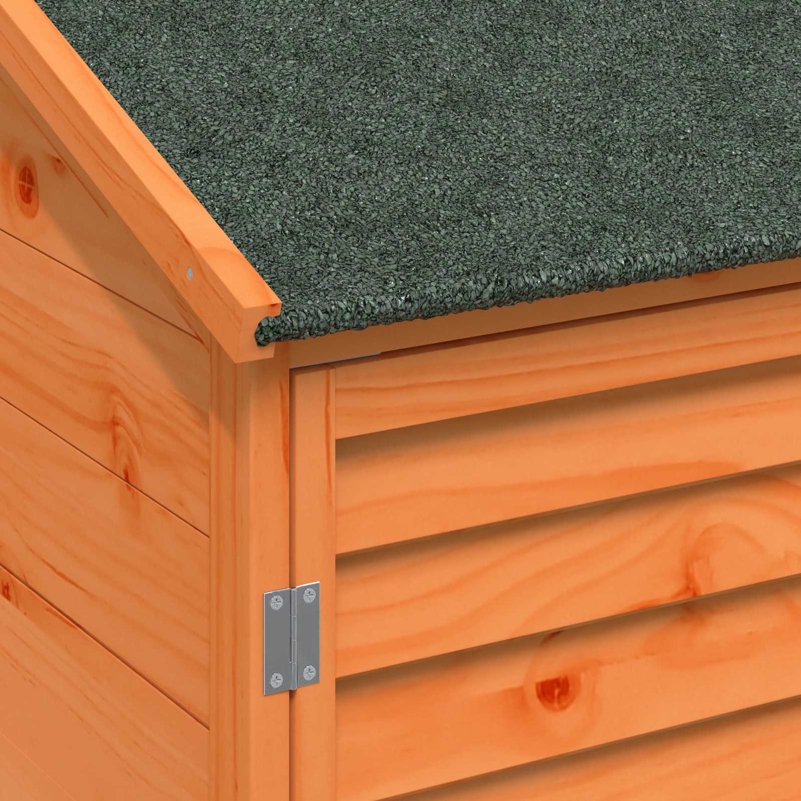 Capanno da Giardino con tetto Marrone 59 x 56 x 113,5 cm