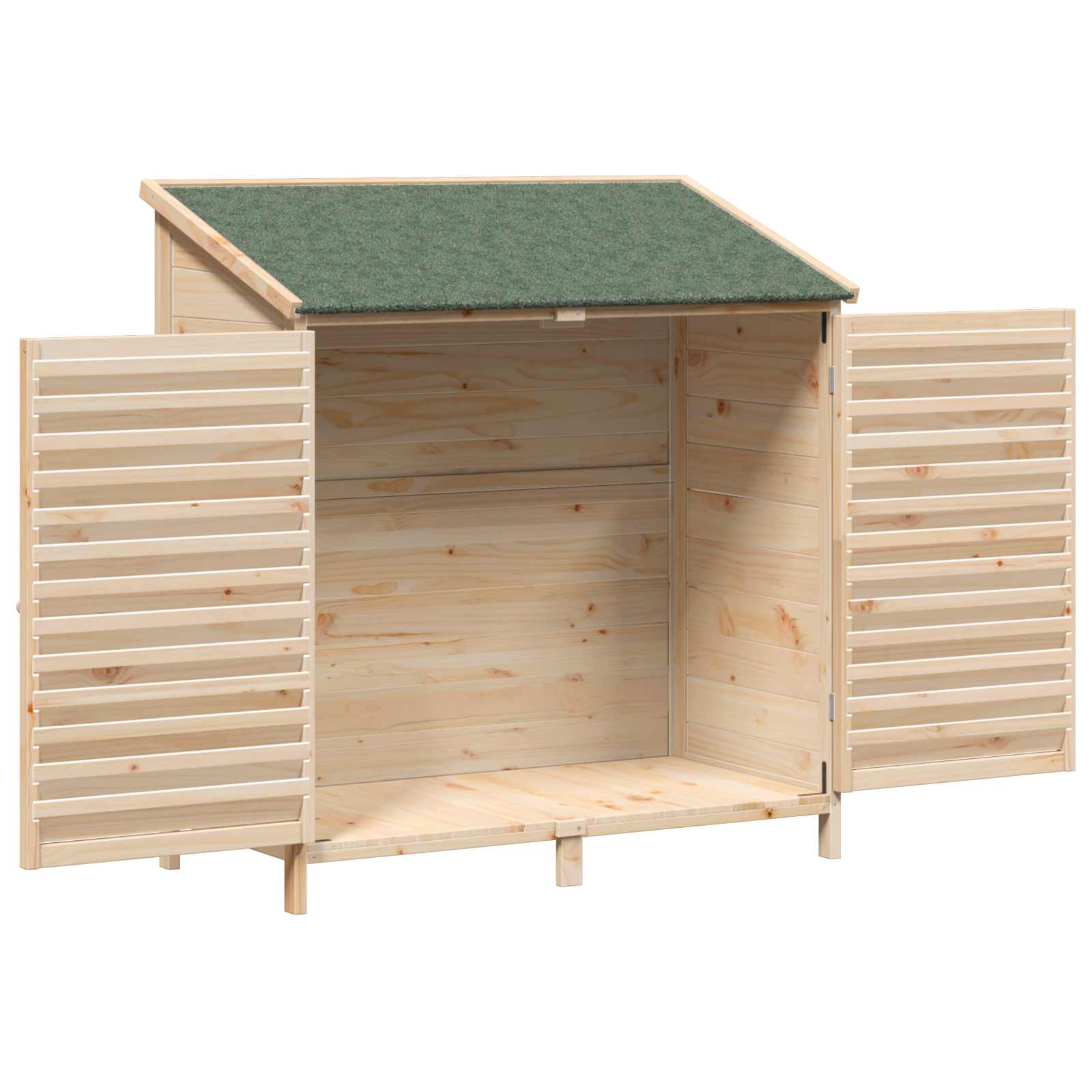 Capanno da Giardino con tetto Naturale 106 x 56 x 113,5 cm