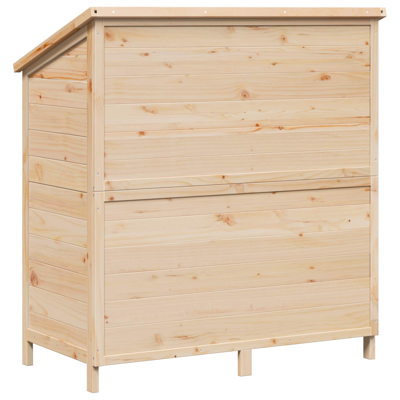 Capanno da Giardino con tetto Naturale 106 x 56 x 113,5 cm