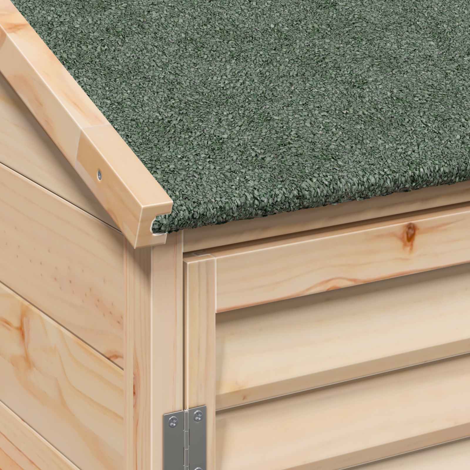 Capanno da Giardino con tetto Naturale 106 x 56 x 113,5 cm
