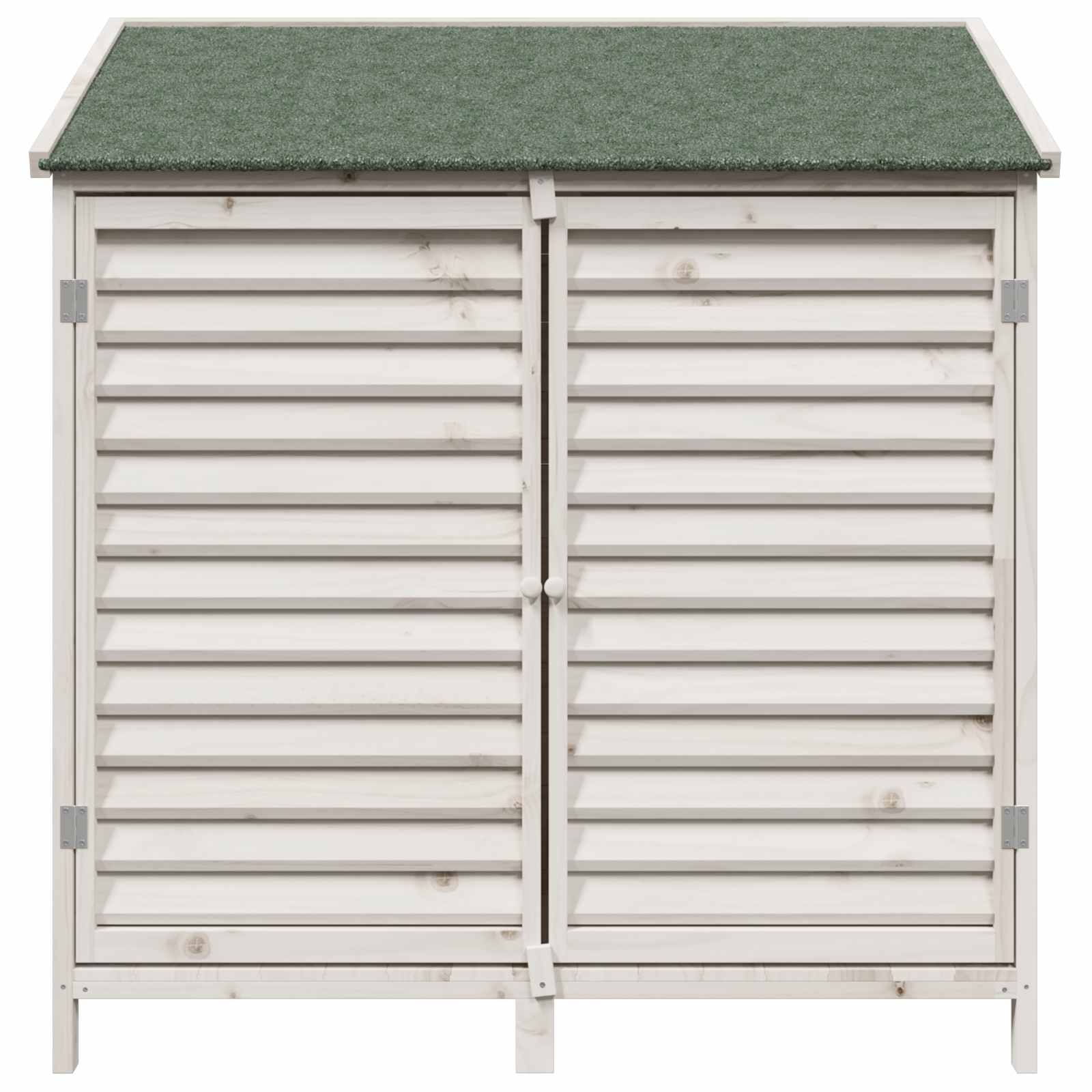 Capanno da Giardino con tetto Bianco 106 x 56 x 113,5 cm