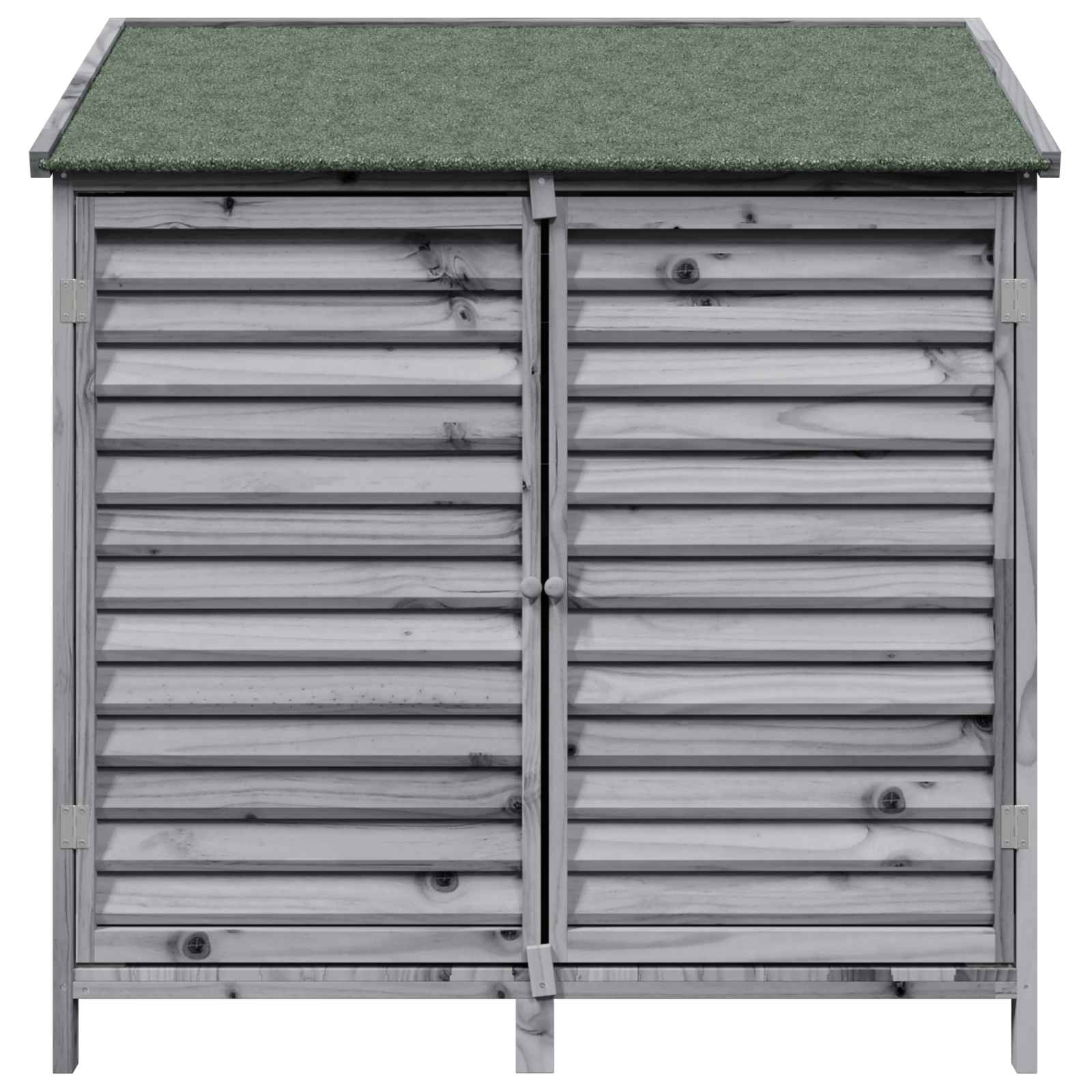 Capanno da Giardino con tetto Grigio 106 x 56 x 113,5 cm
