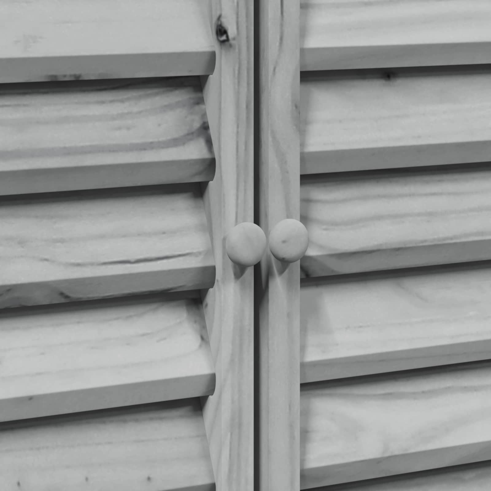 Capanno da Giardino con tetto Grigio 106 x 56 x 113,5 cm