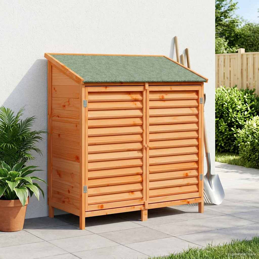 Capanno da Giardino con tetto Marrone 106 x 56 x 113,5 cm