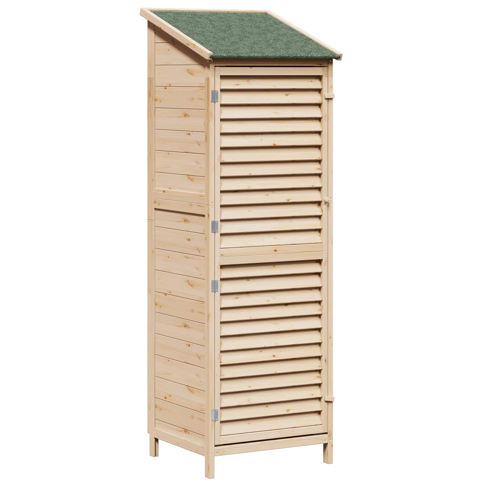 Capanno da Giardino con tetto Naturale 59 x 56 x 176 cm
