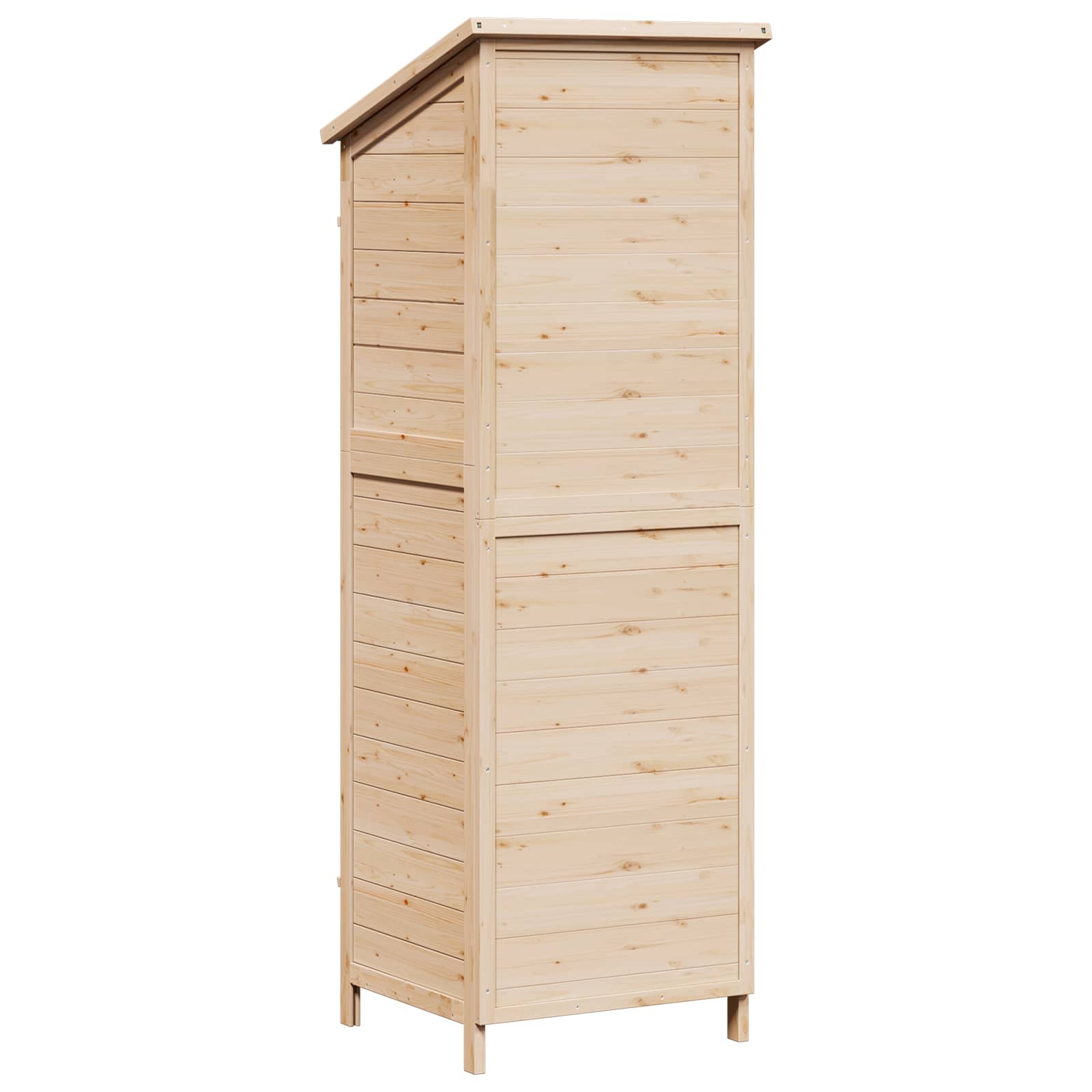 Capanno da Giardino con tetto Naturale 59 x 56 x 176 cm
