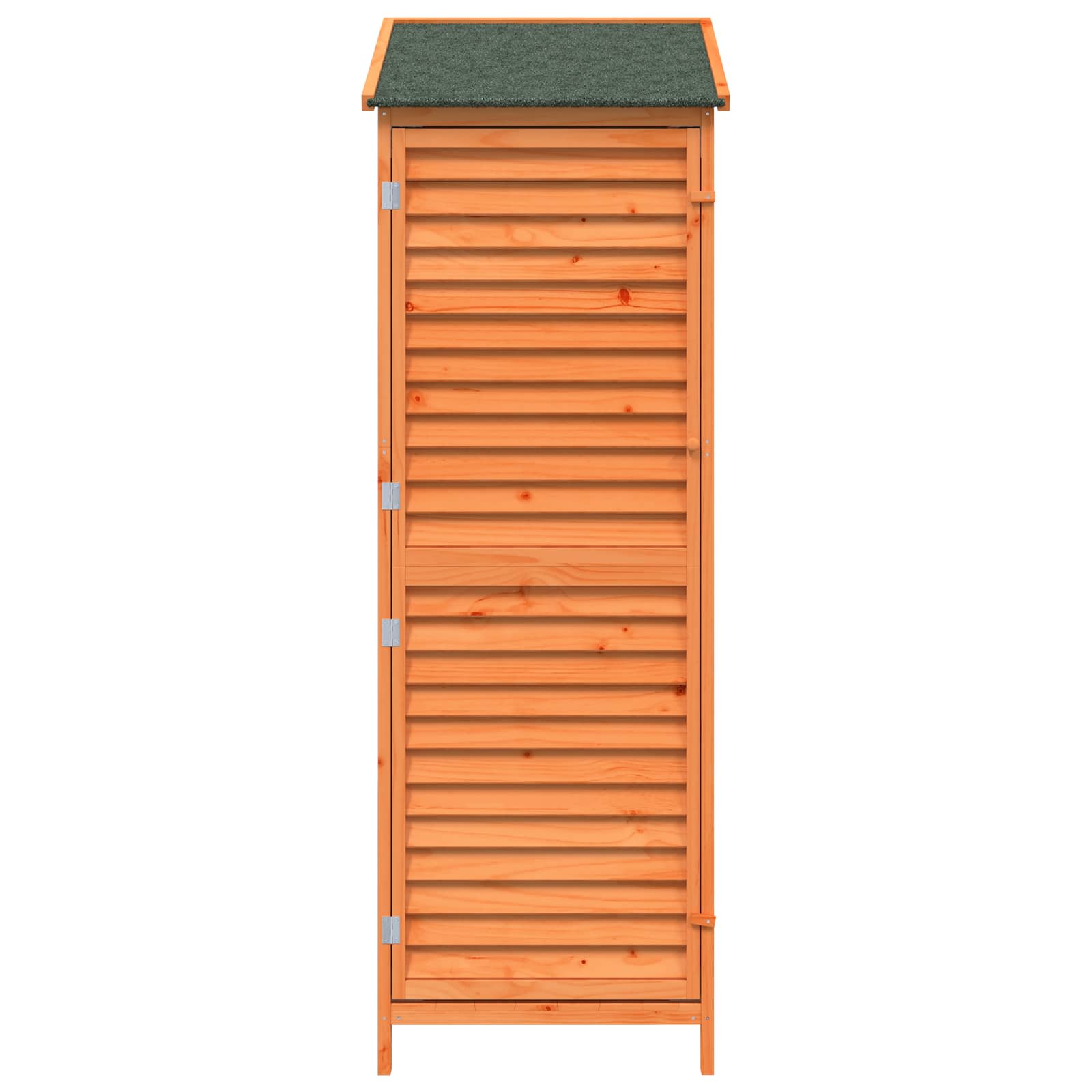 Capanno da Giardino con tetto Marrone 59 x 56 x 176 cm