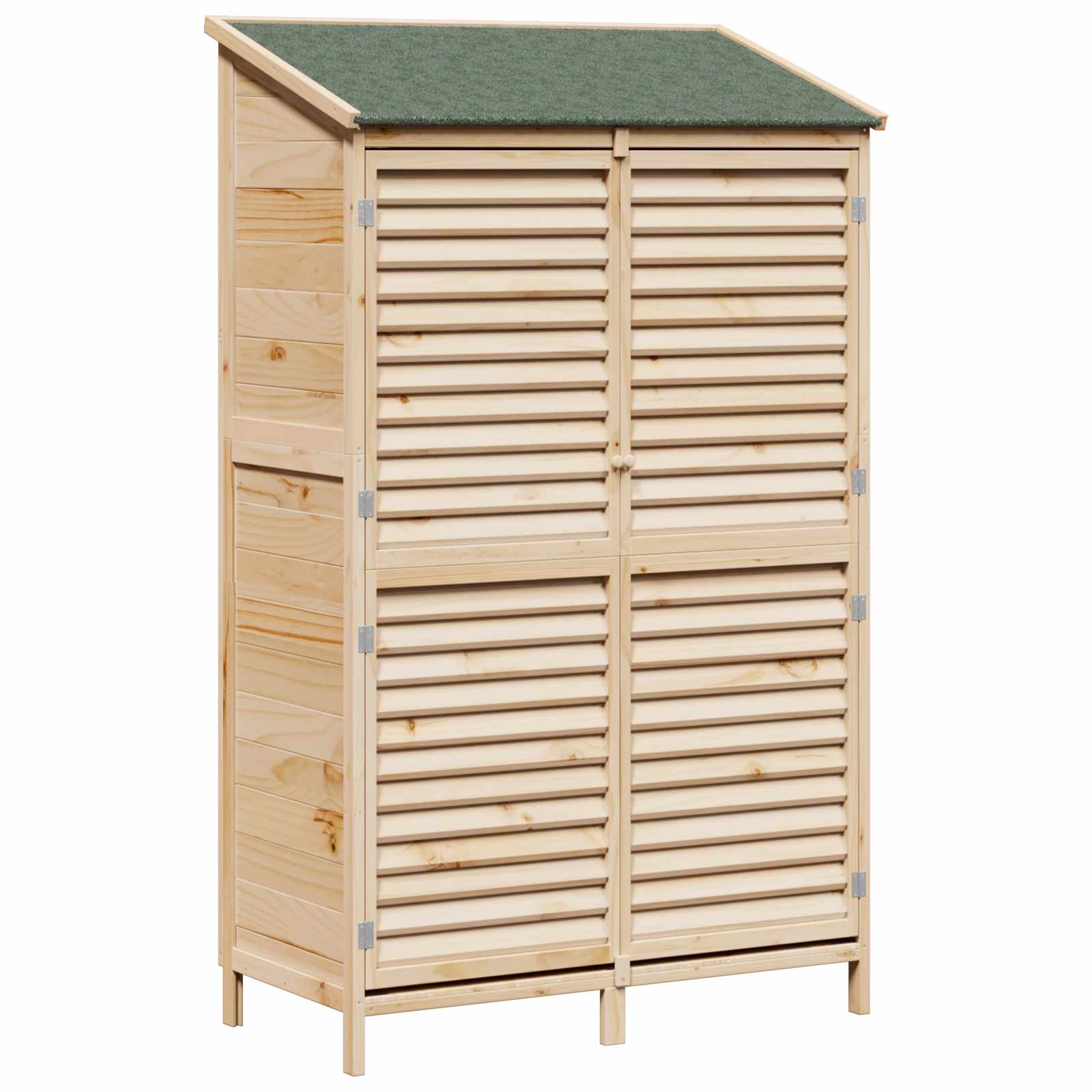 Capanno da Giardino con tetto Naturale 106 x 56 x 176,5 cm