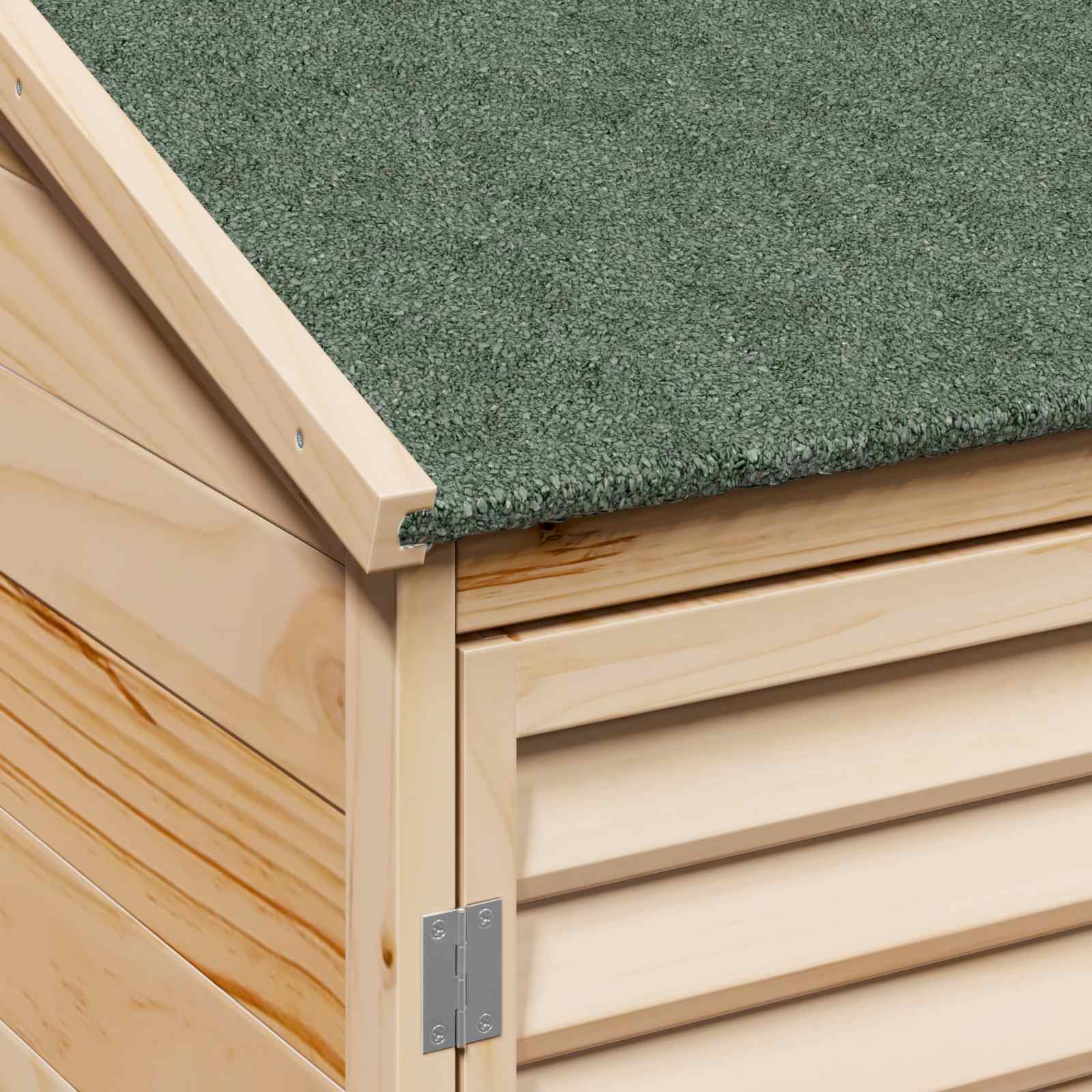 Capanno da Giardino con tetto Naturale 106 x 56 x 176,5 cm