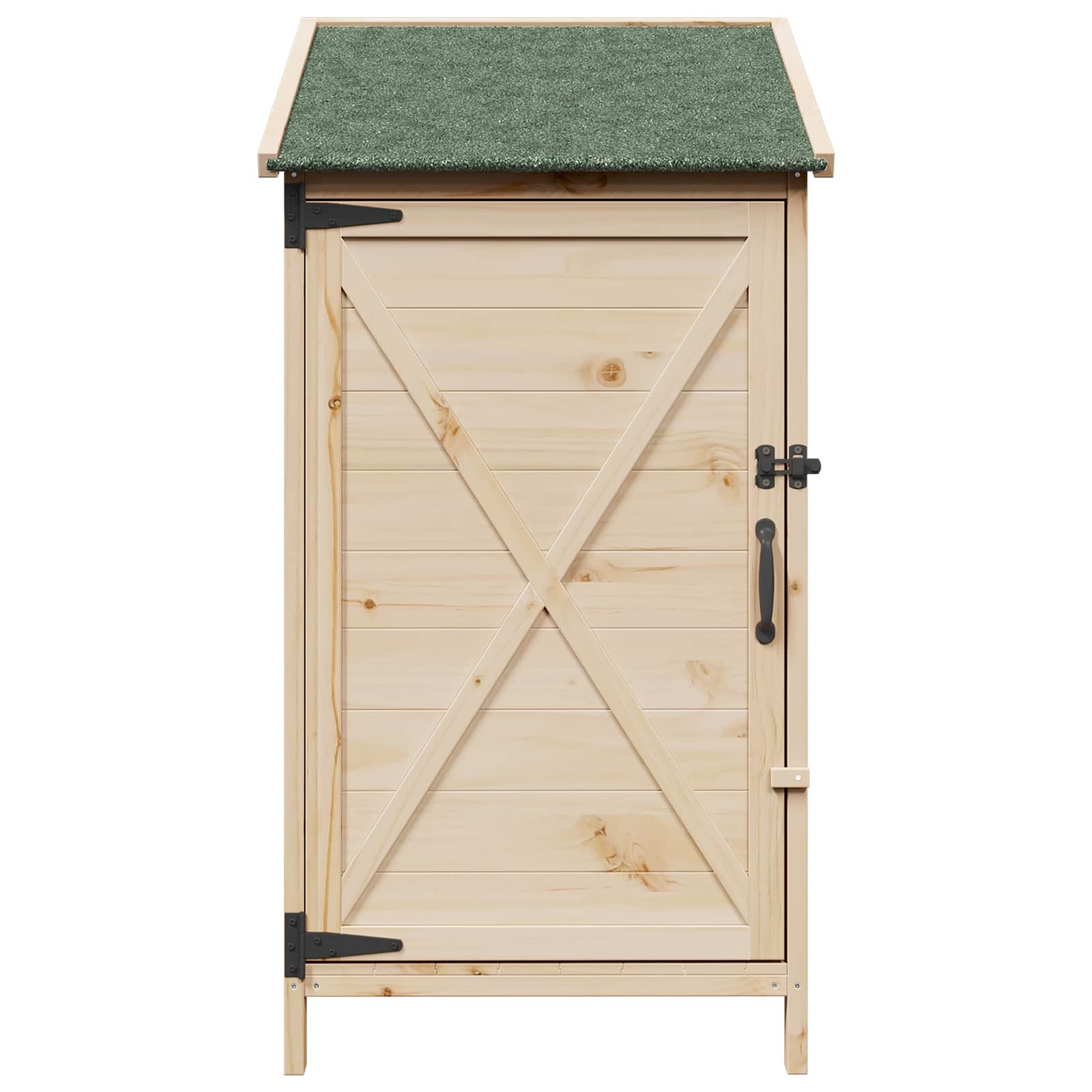 Capanno da Giardino Naturale 59,5 x 56 x 113,5 cm
