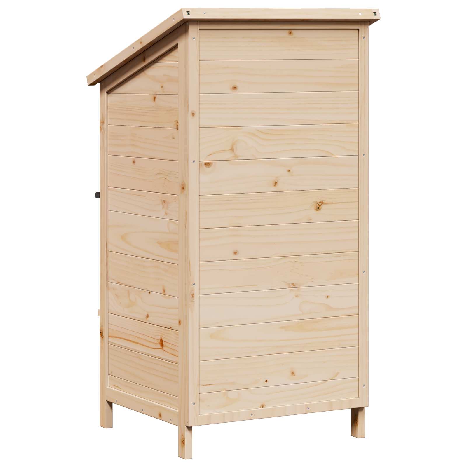 Capanno da Giardino Naturale 59,5 x 56 x 113,5 cm