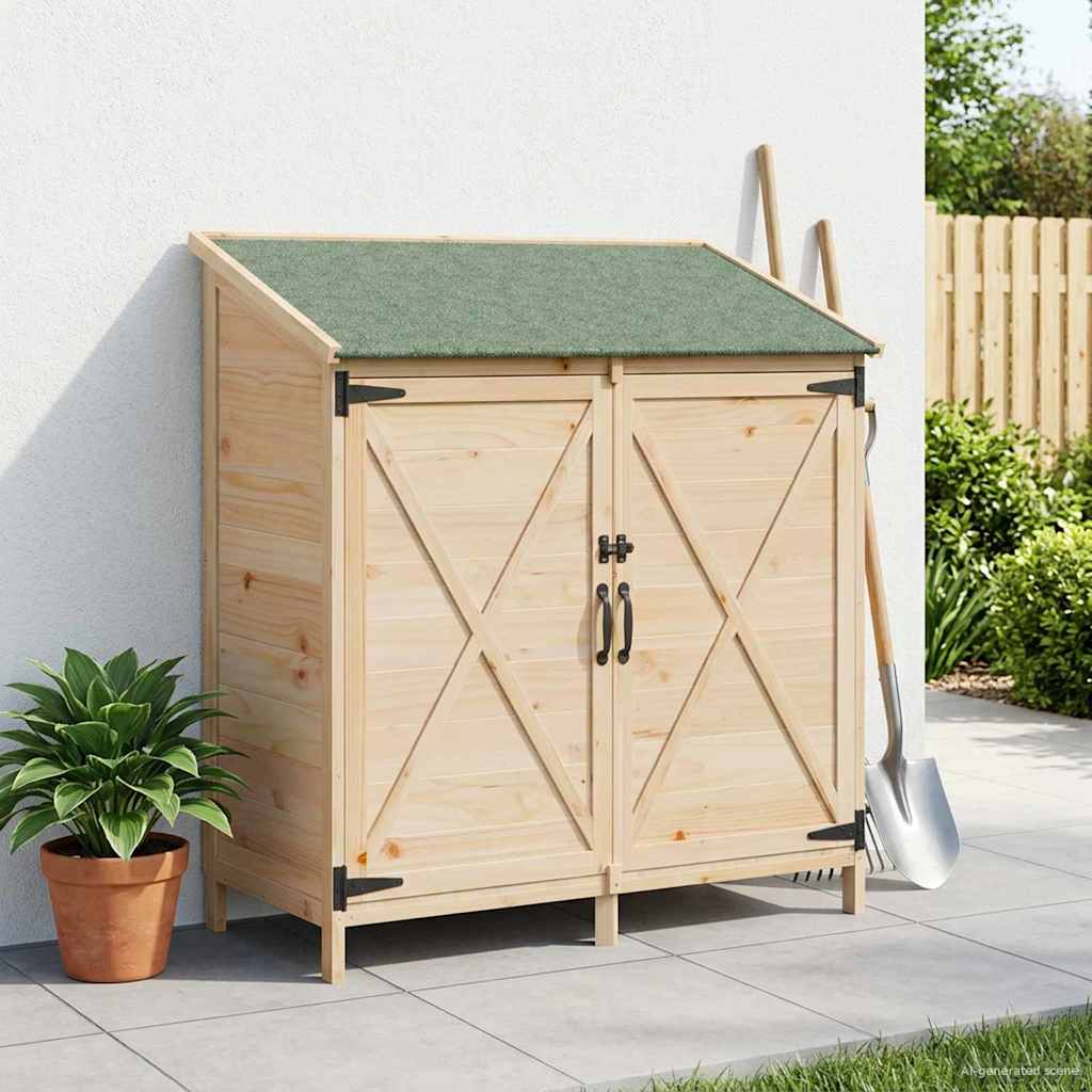 Capanno da Giardino Naturale 106 x 56 x 113,5 cm