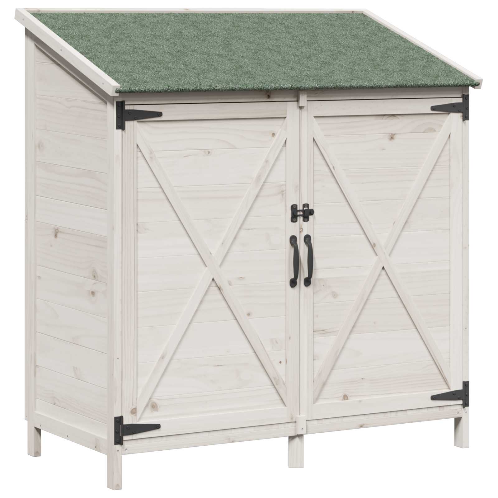 Capanno da Giardino Bianco 106 x 56 x 113,5 cm