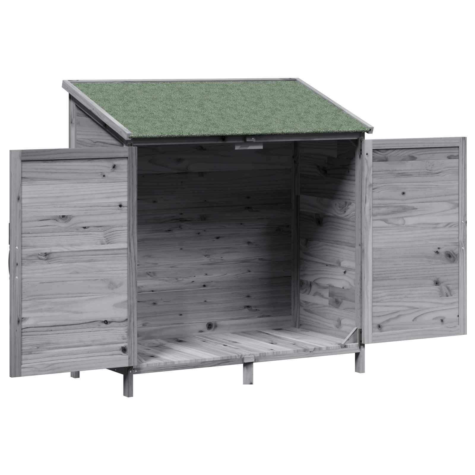 Capanno da Giardino Grigio 106 x 56 x 113,5 cm