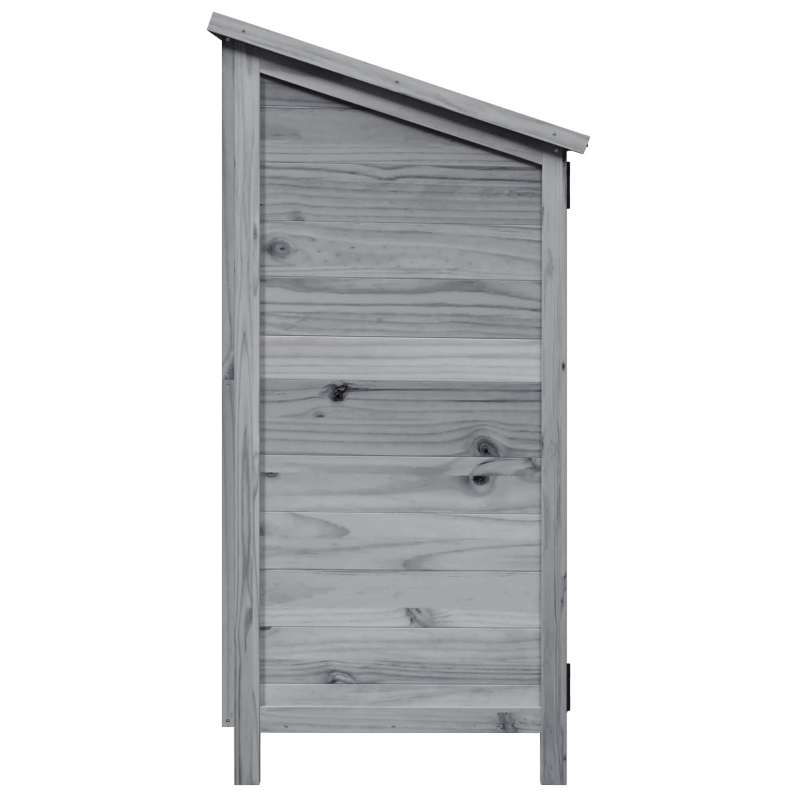 Capanno da Giardino Grigio 106 x 56 x 113,5 cm