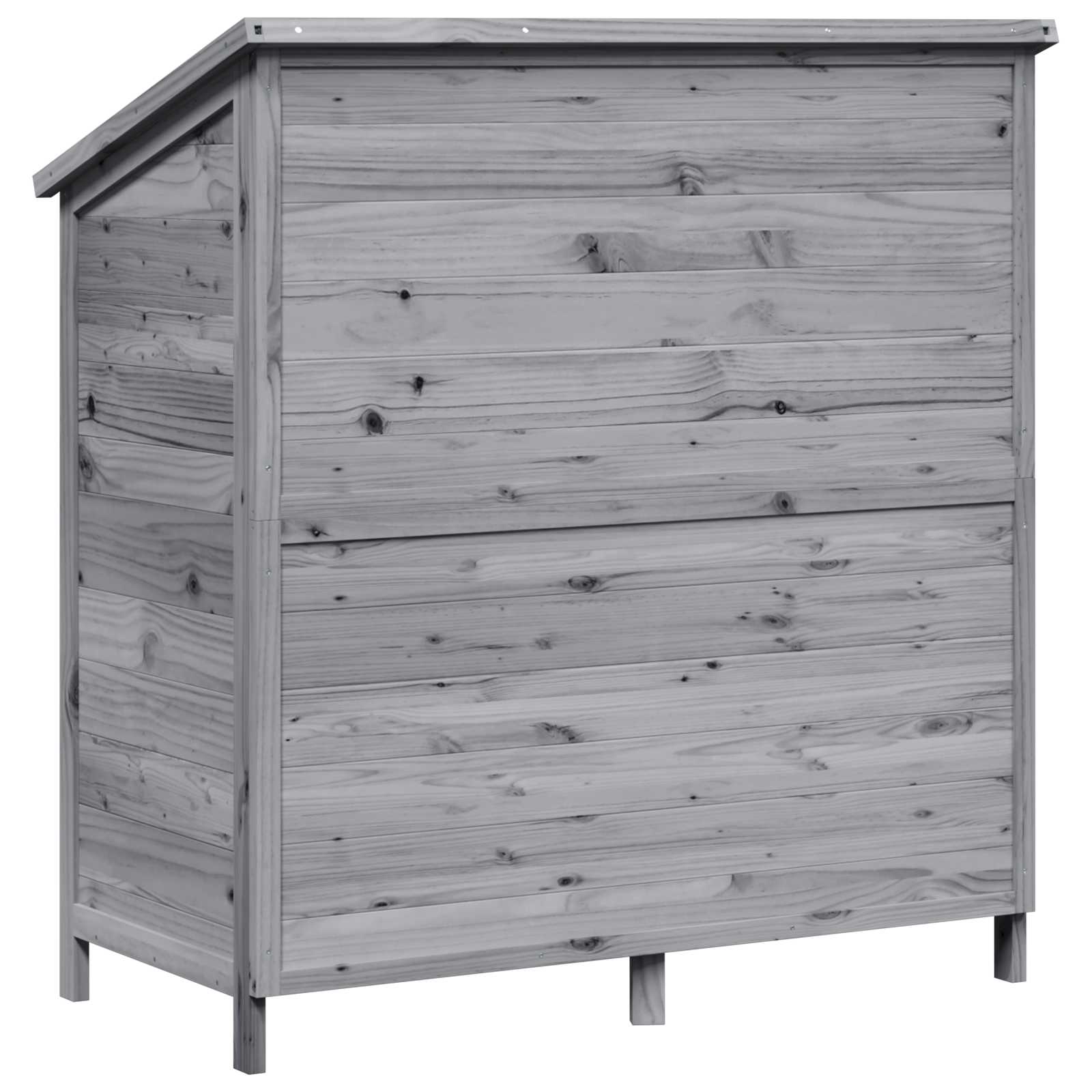 Capanno da Giardino Grigio 106 x 56 x 113,5 cm