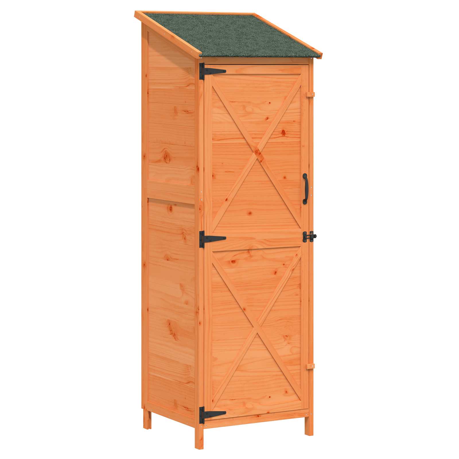 Capanno da Giardino Marrone 59,5 x 56 x 176,5 cm