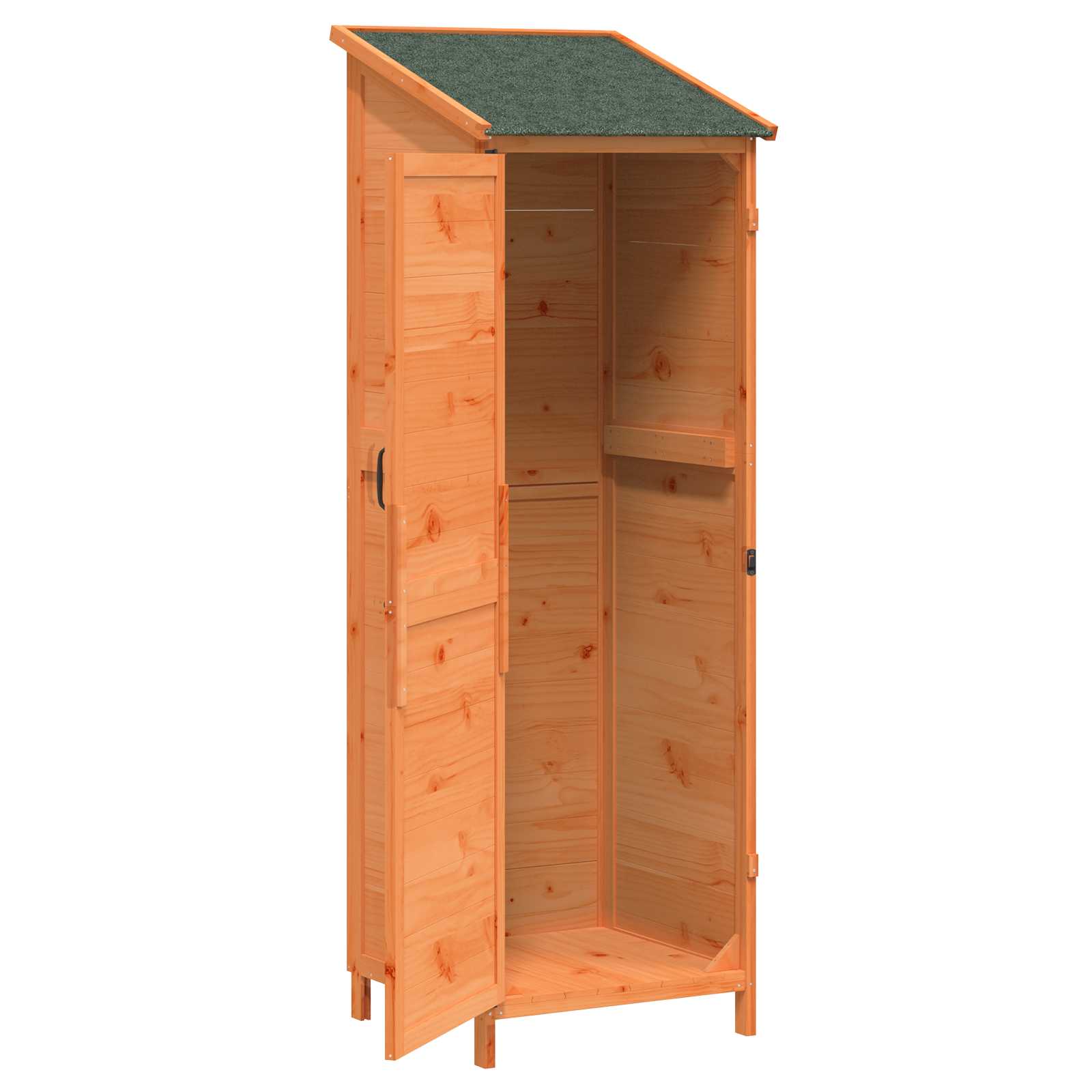 Capanno da Giardino Marrone 59,5 x 56 x 176,5 cm